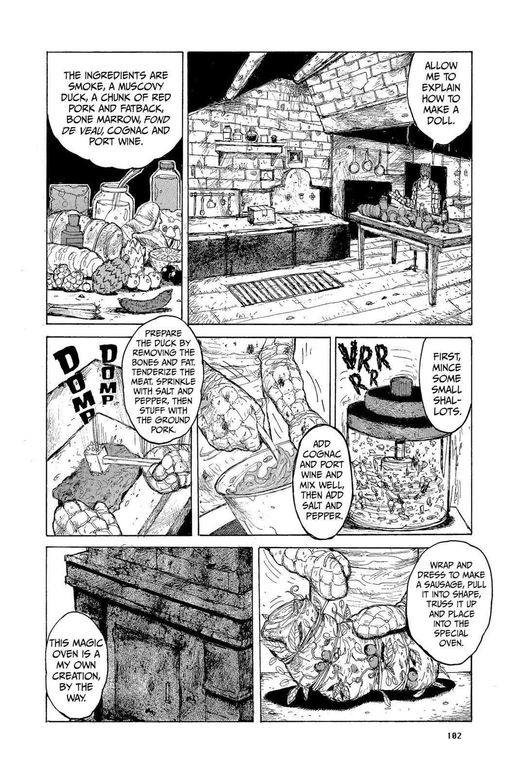 Dorohedoro Manga Chapter 10 page 10 - Roast Duck With Magic User Sauce