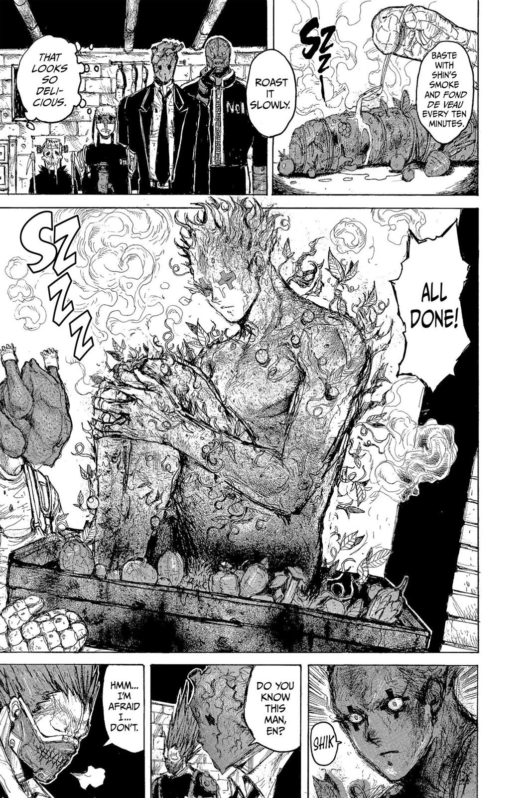 Dorohedoro Manga Chapter 10 page 11 - Roast Duck With Magic User Sauce
