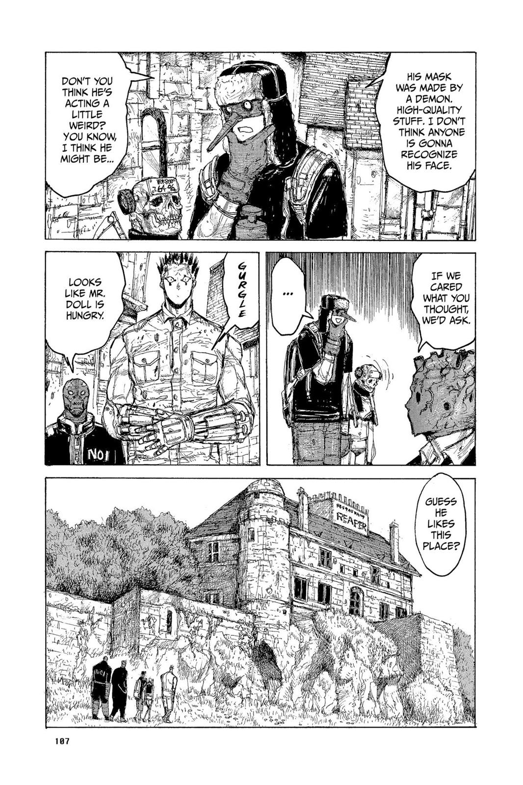 Dorohedoro Manga Chapter 10 page 15 - Roast Duck With Magic User Sauce