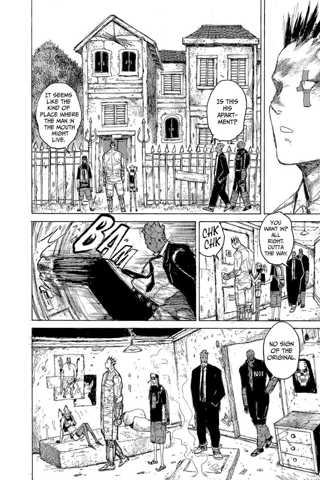 Dorohedoro Manga Chapter 10 page 18 - Roast Duck With Magic User Sauce