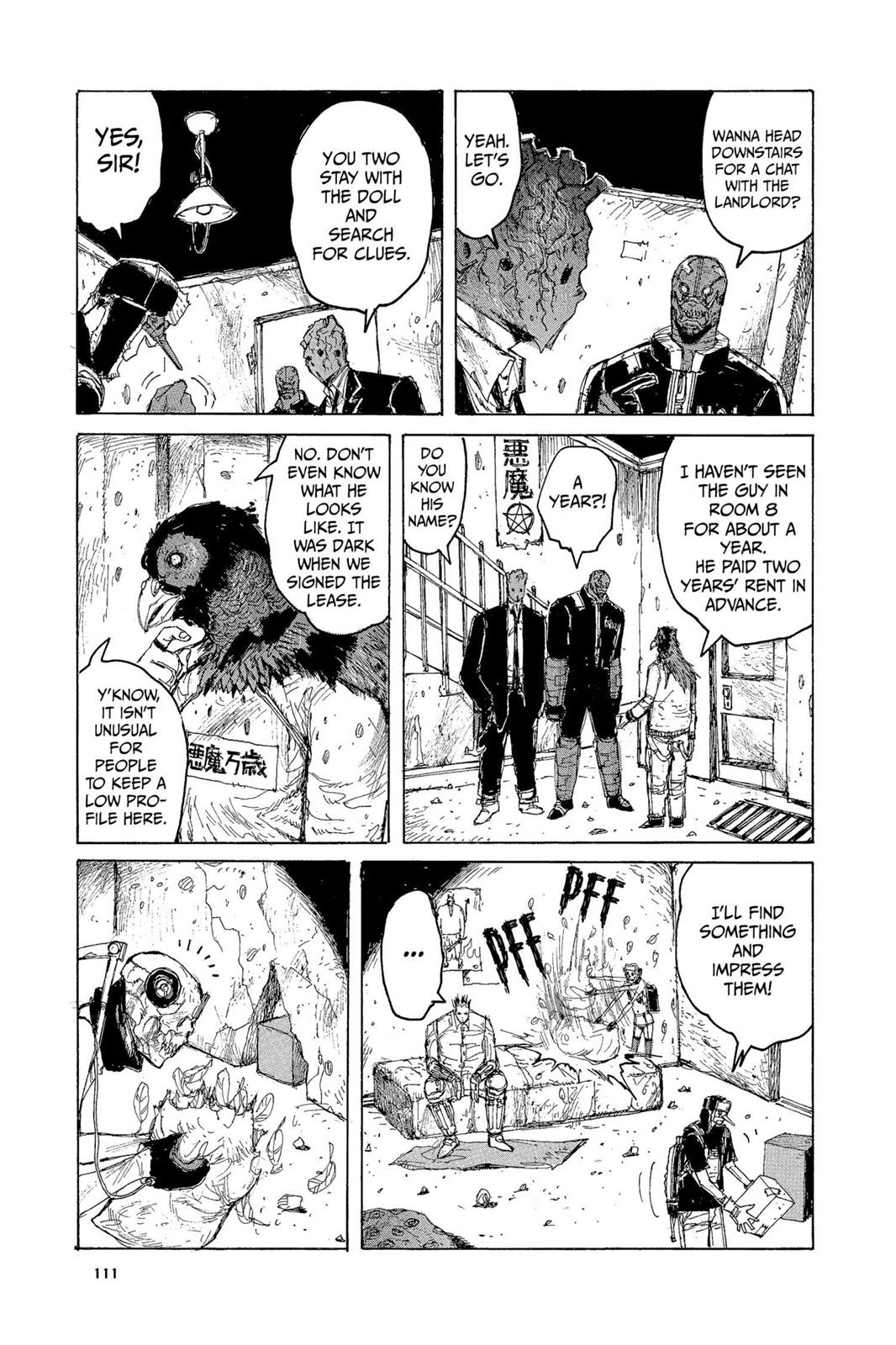 Dorohedoro Manga Chapter 10 page 19 - Roast Duck With Magic User Sauce