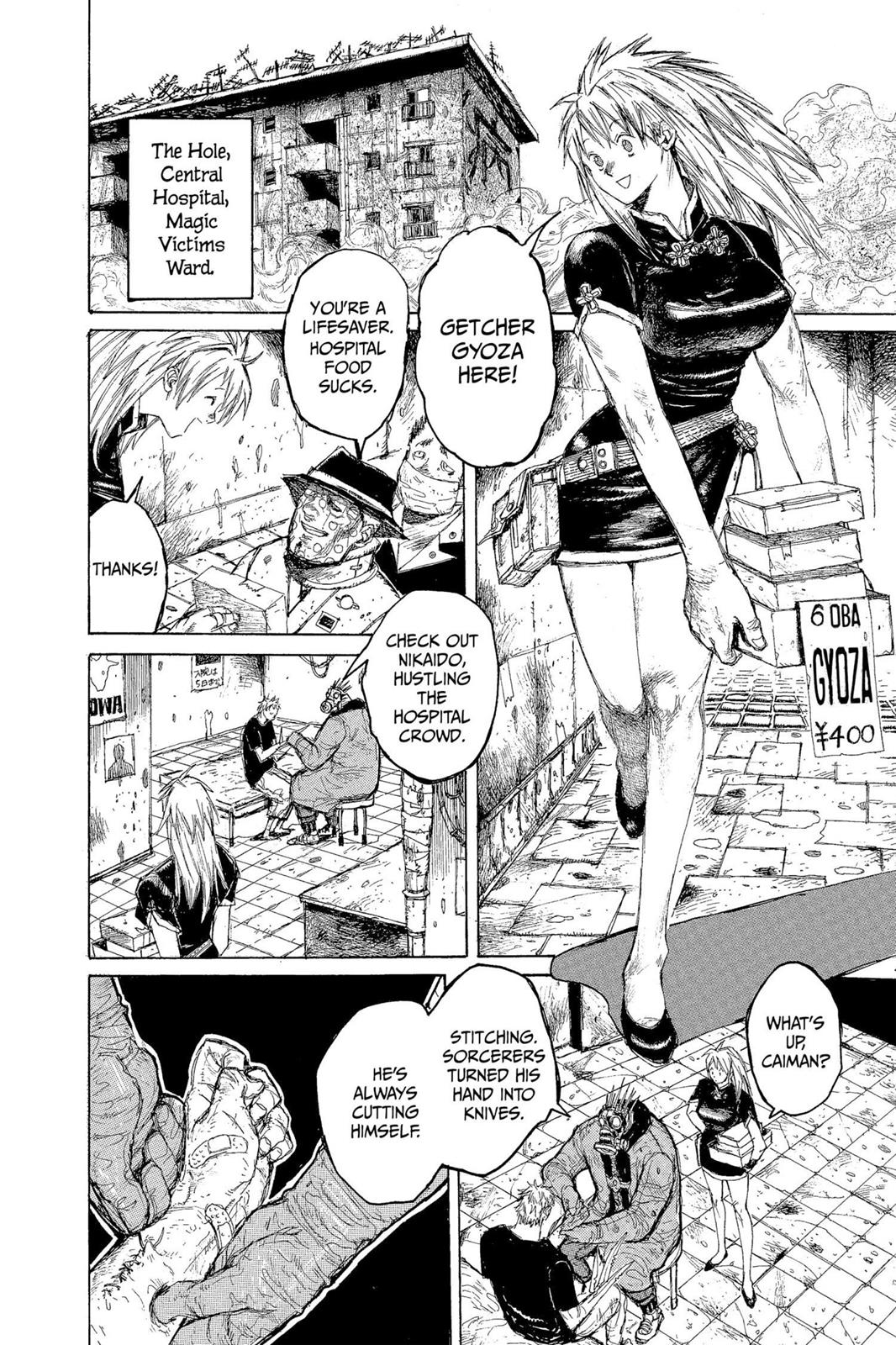 Dorohedoro Manga Chapter 10 page 2 - Roast Duck With Magic User Sauce