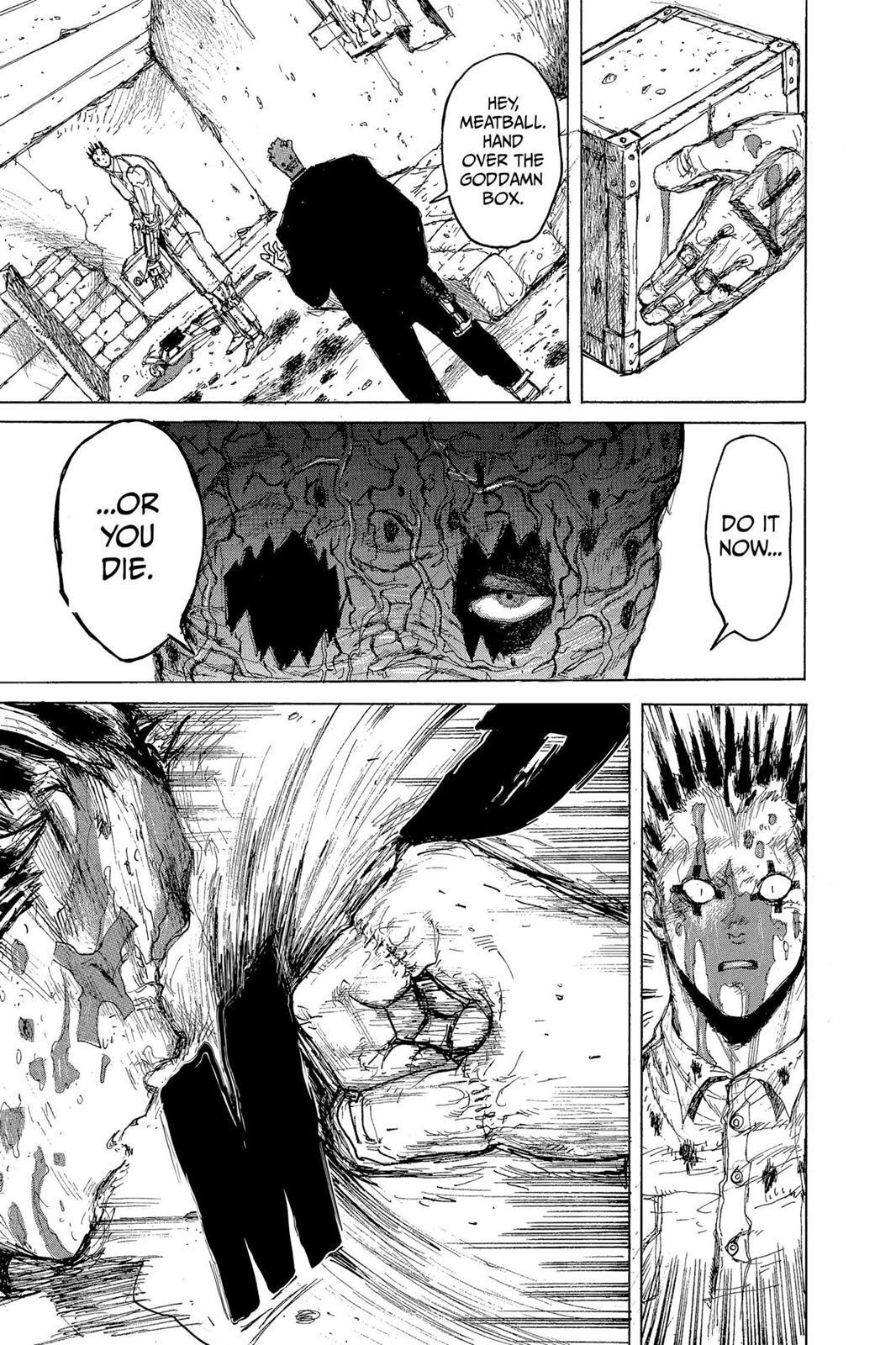 Dorohedoro Manga Chapter 10 page 23 - Roast Duck With Magic User Sauce