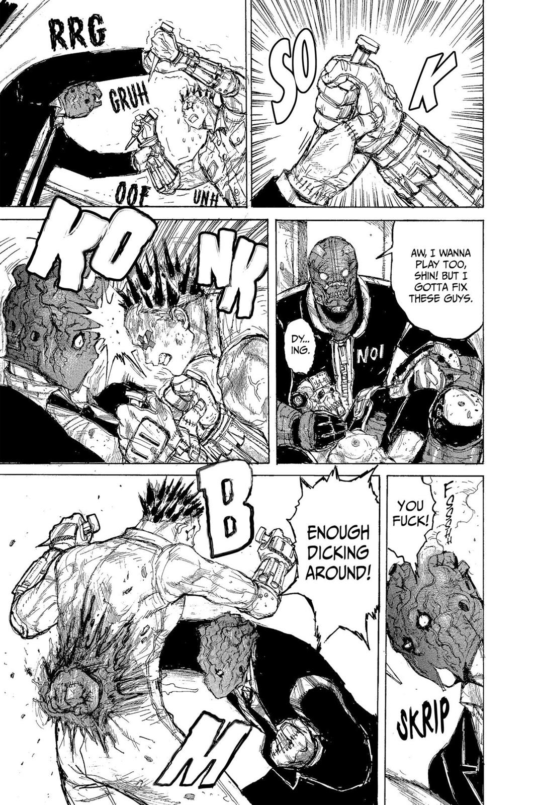 Dorohedoro Manga Chapter 10 page 25 - Roast Duck With Magic User Sauce