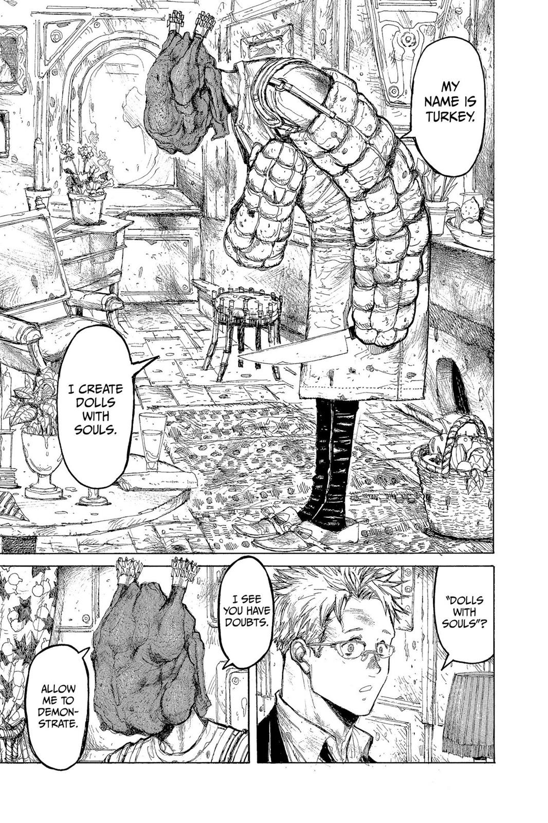 Dorohedoro Manga Chapter 10 page 5 - Roast Duck With Magic User Sauce