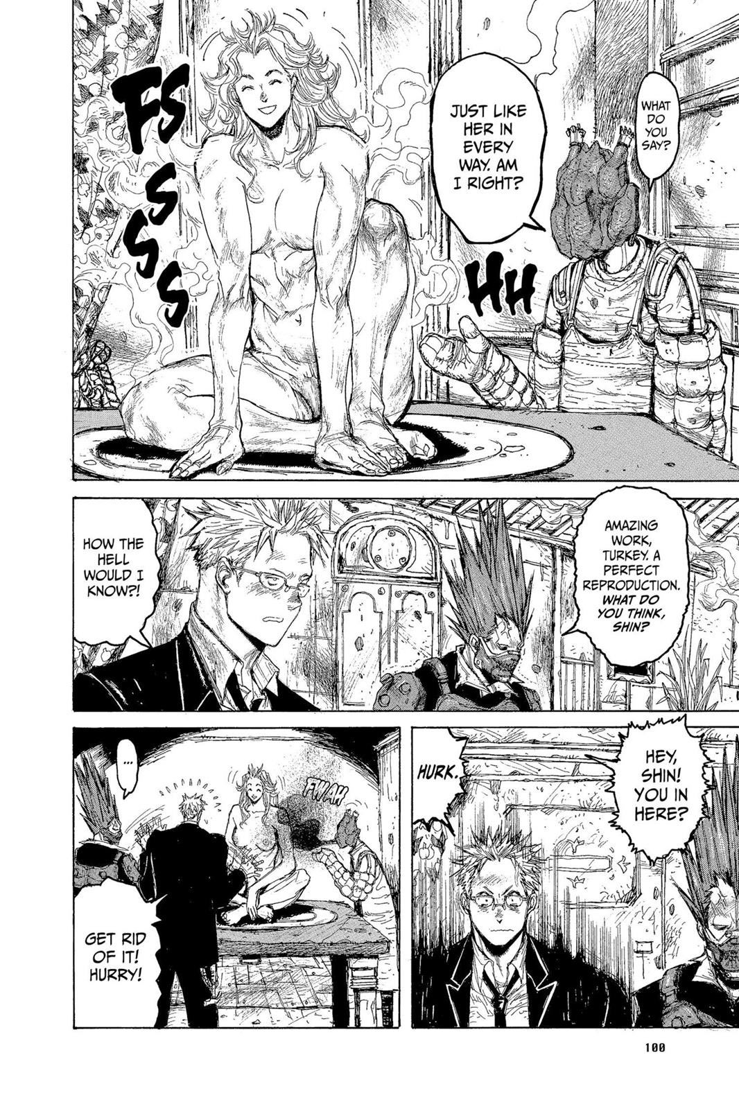Dorohedoro Manga Chapter 10 page 8 - Roast Duck With Magic User Sauce