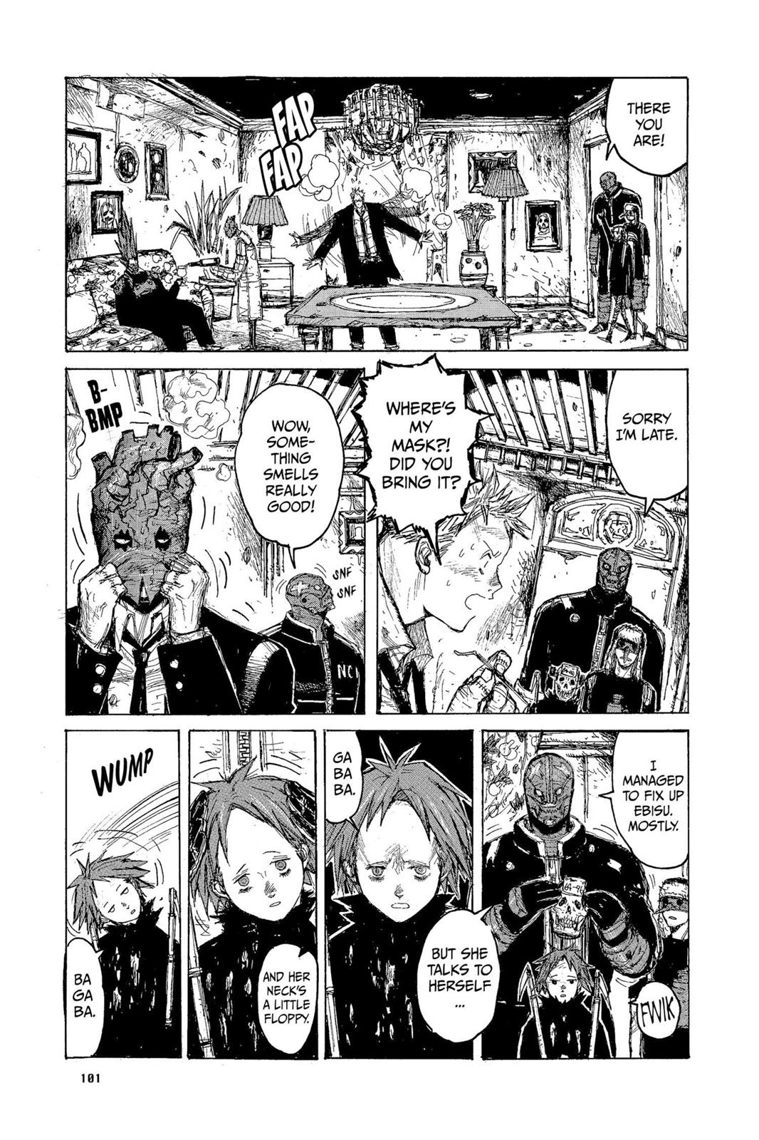 Dorohedoro Manga Chapter 10 page 9 - Roast Duck With Magic User Sauce