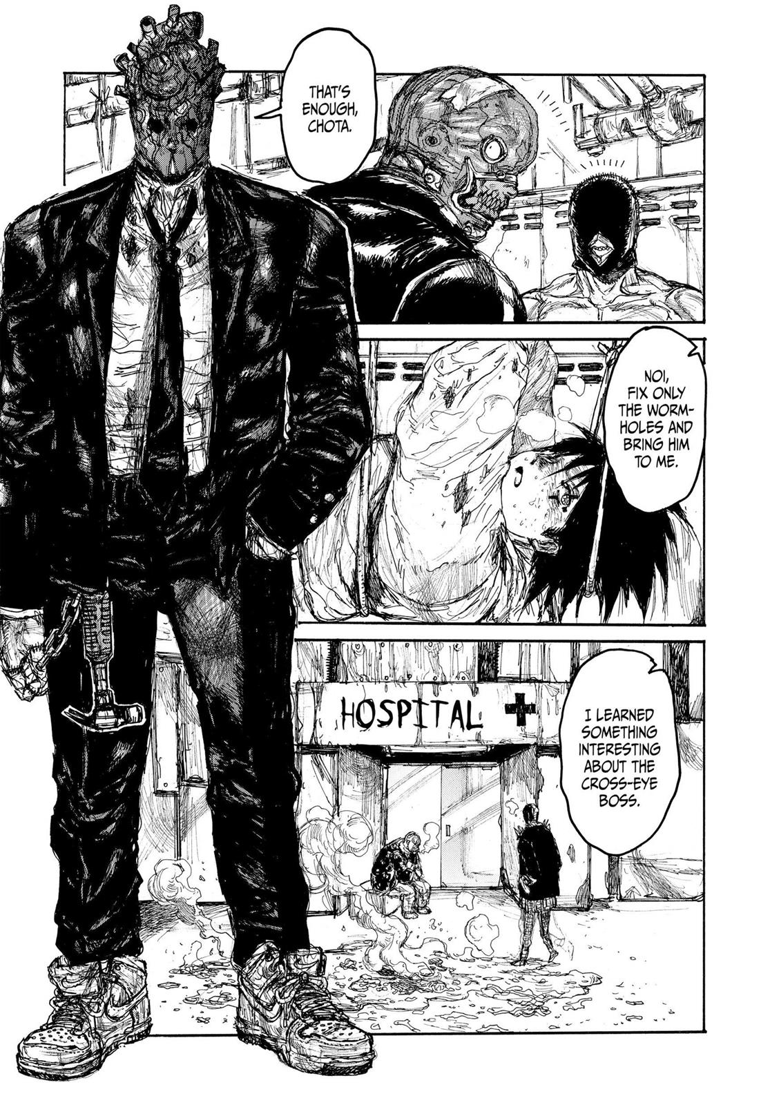 Dorohedoro Manga Chapter 103 page 12 - Bug Harassment