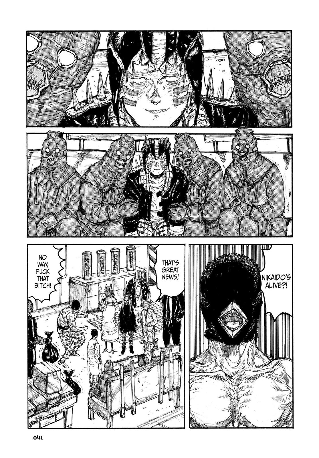 Dorohedoro Manga Chapter 103 page 14 - Bug Harassment