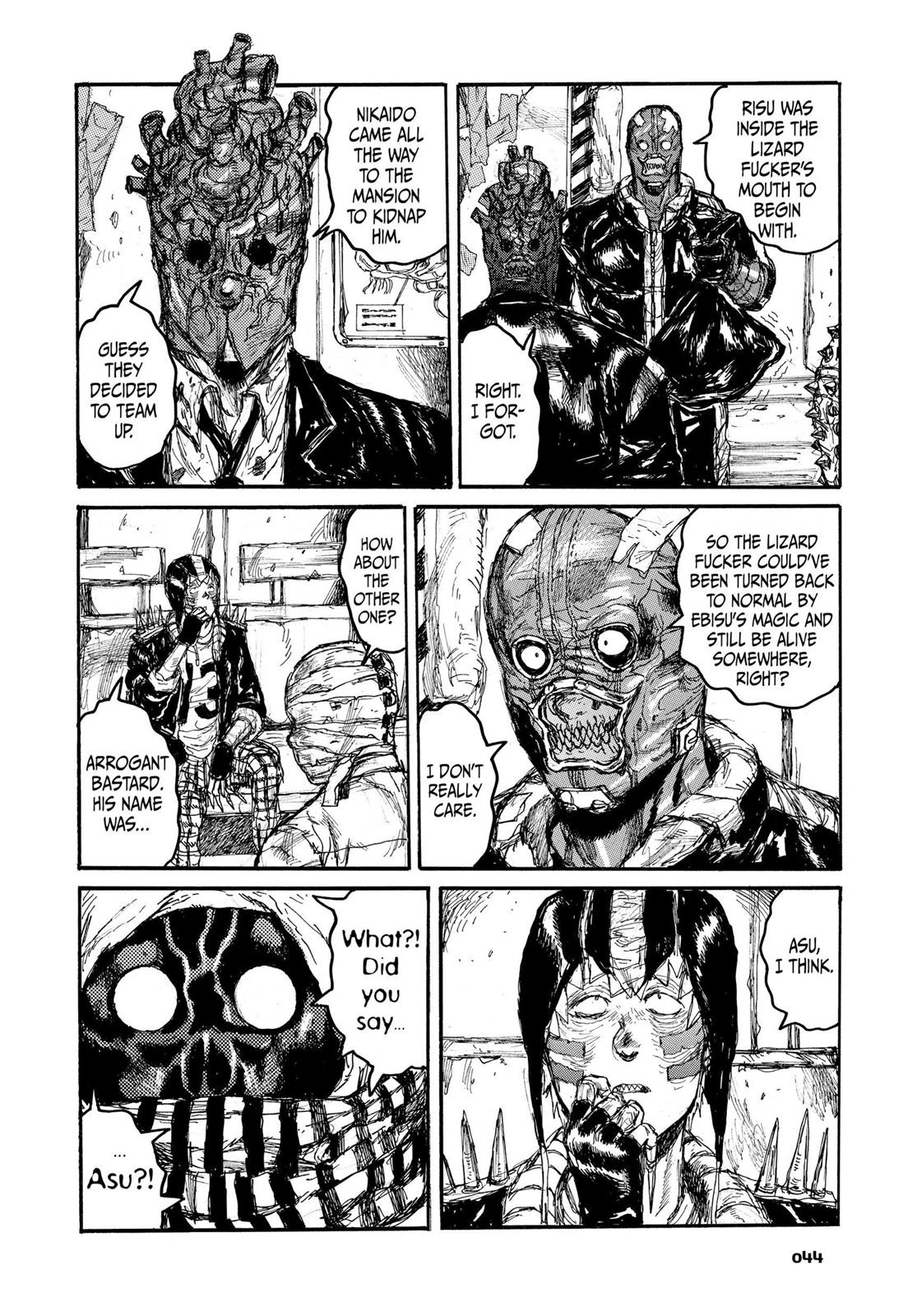 Dorohedoro Manga Chapter 103 page 17 - Bug Harassment