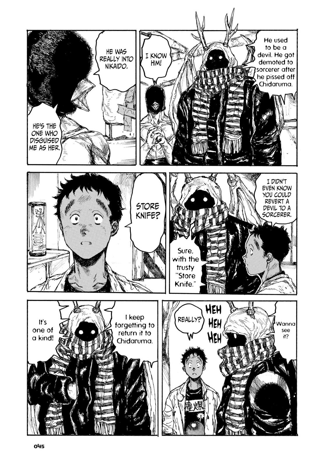 Dorohedoro Manga Chapter 103 page 18 - Bug Harassment