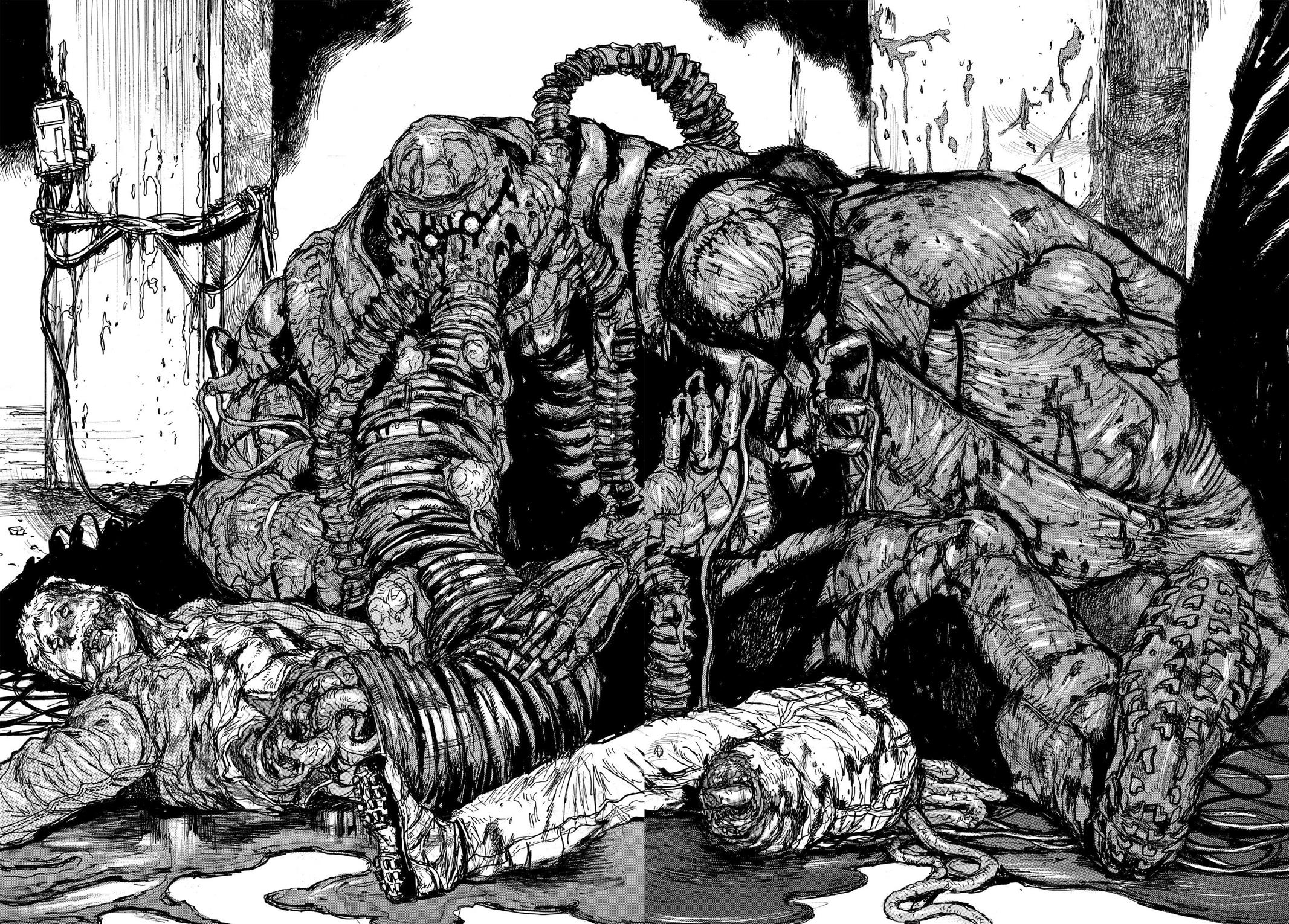 Dorohedoro Manga Chapter 105 page 10 - Food Court Full-Course Meal