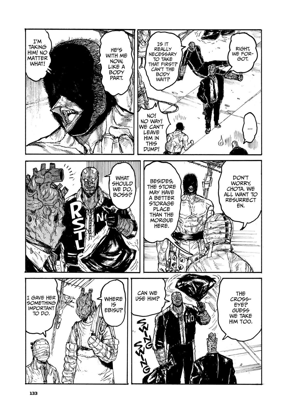 Dorohedoro Manga Chapter 107 page 11 - Sludge Sacrifice