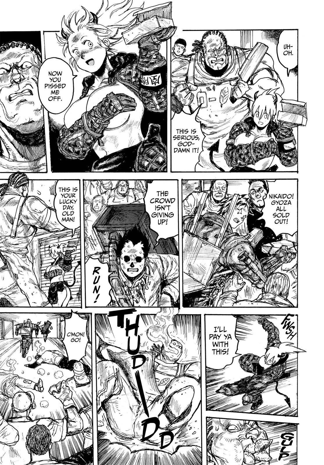 Dorohedoro Manga Chapter 109 page 14 - Seriously Close