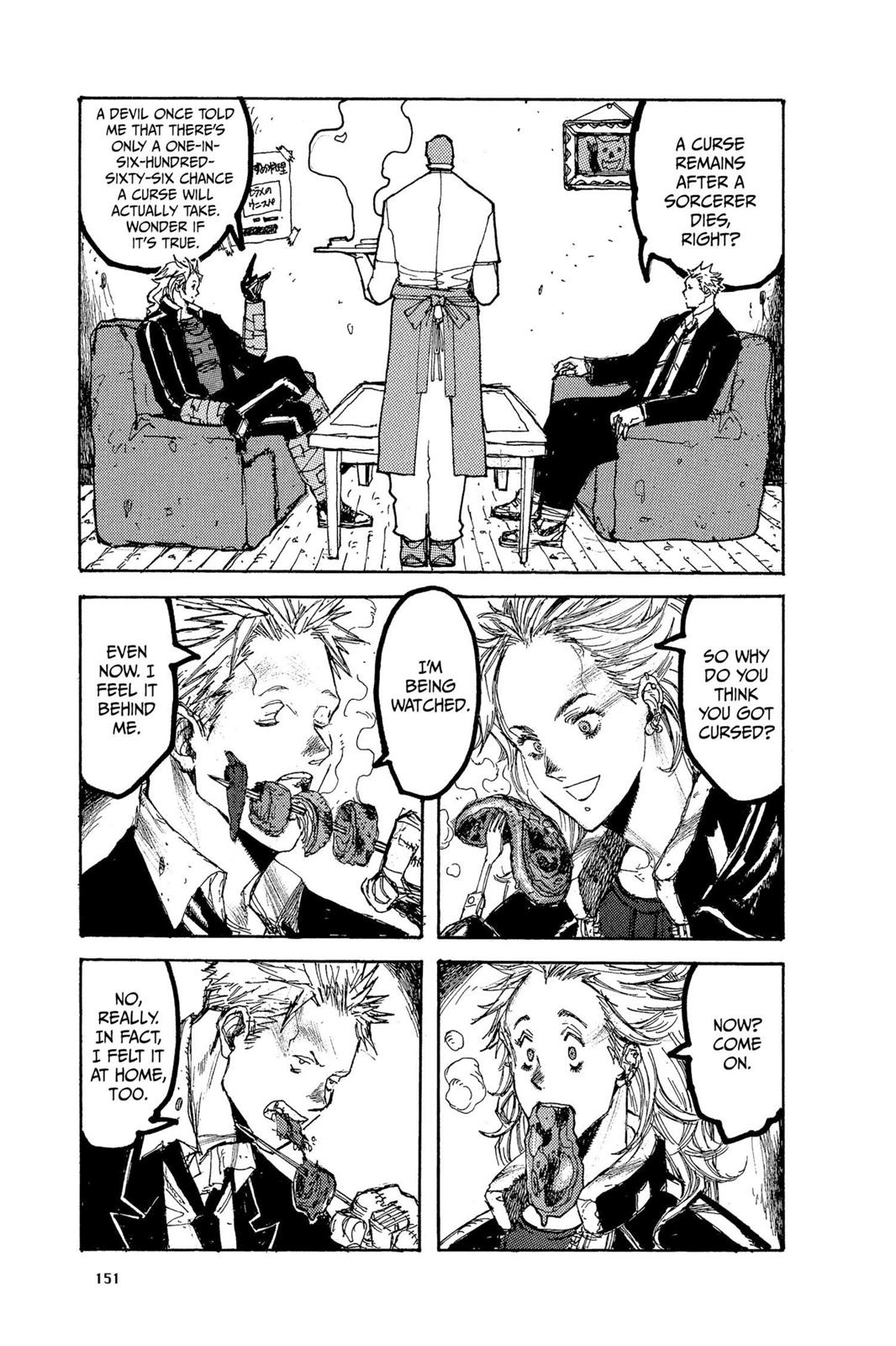 Dorohedoro Manga Chapter 11.5 page 3 - Bonus Curse 2