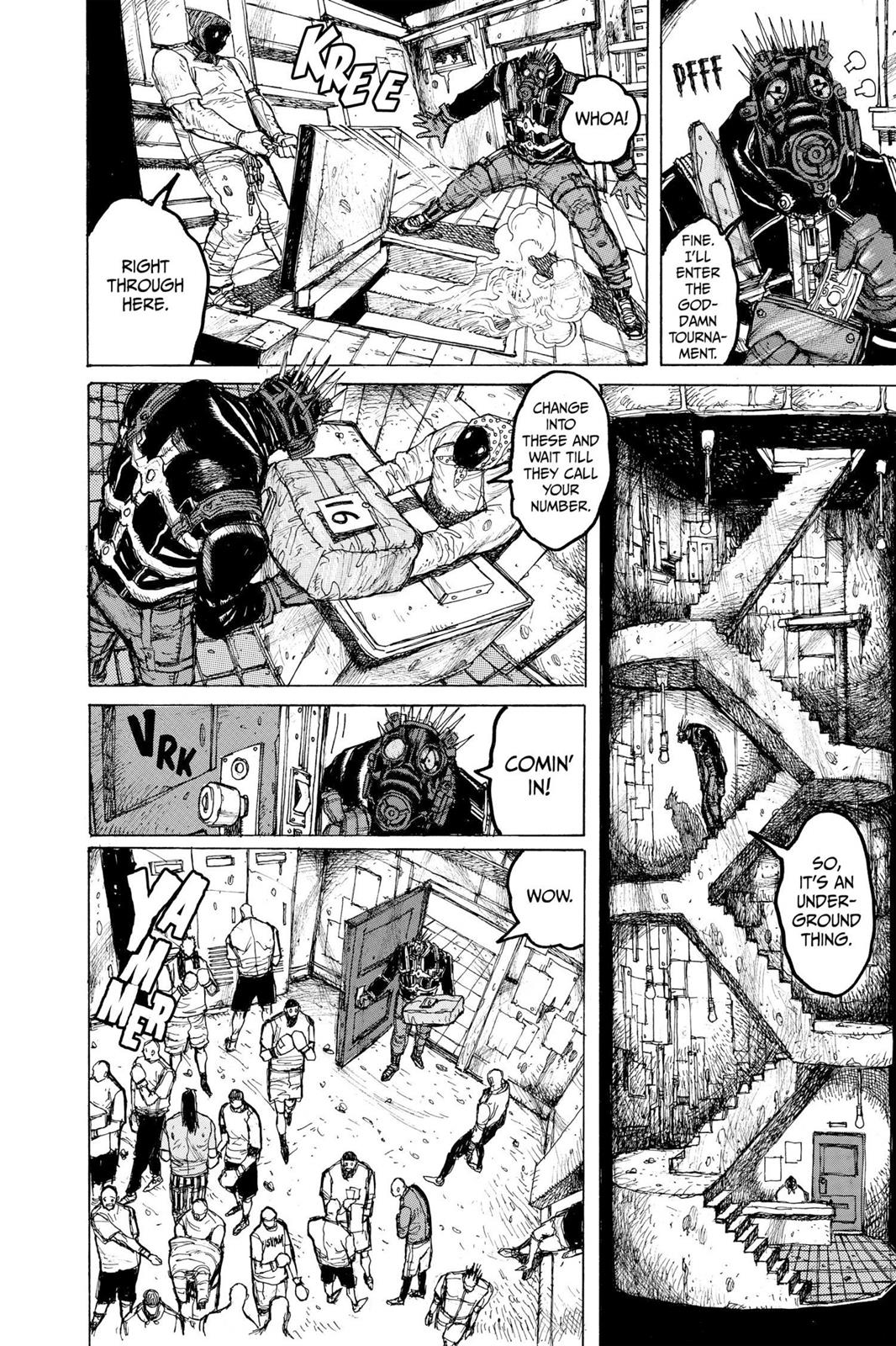 Dorohedoro Manga Chapter 11 page 10 - Competition of the So-Called Underworld