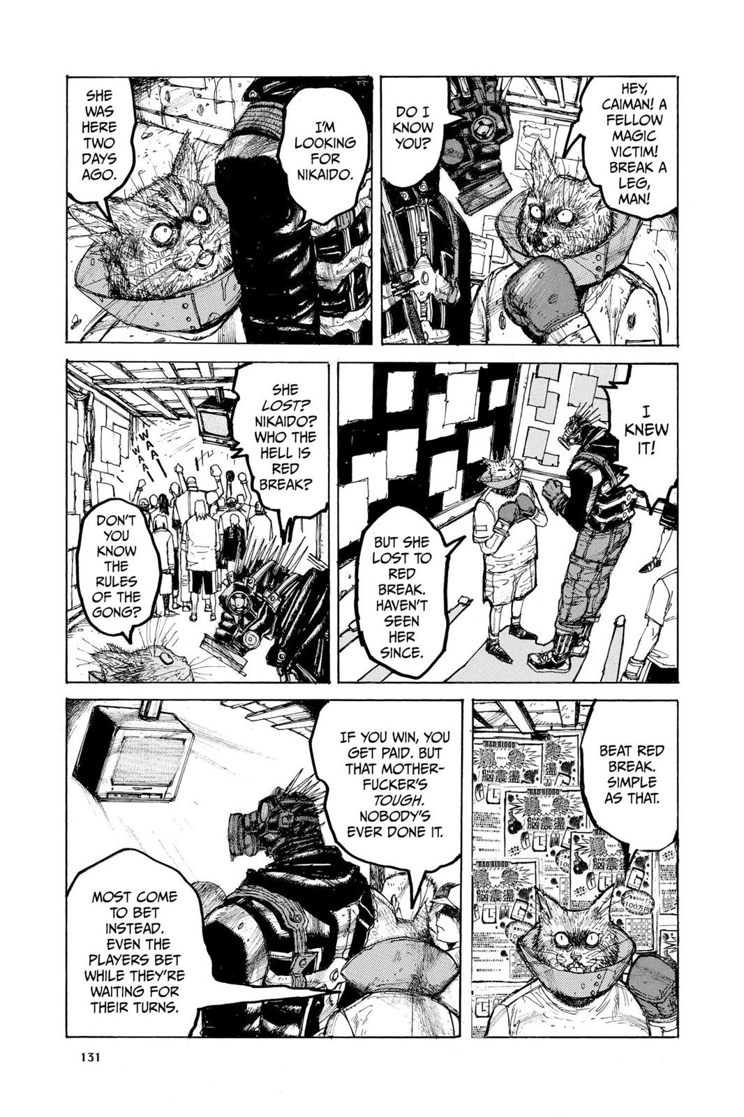 Dorohedoro Manga Chapter 11 page 11 - Competition of the So-Called Underworld