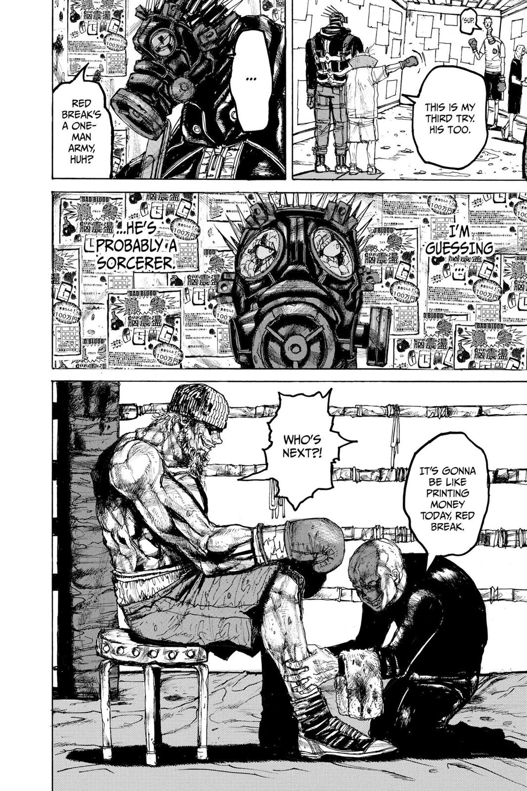 Dorohedoro Manga Chapter 11 page 12 - Competition of the So-Called Underworld