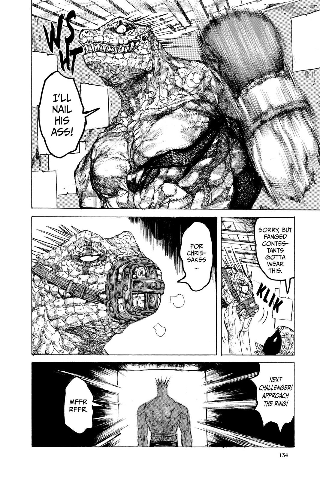 Dorohedoro Manga Chapter 11 page 14 - Competition of the So-Called Underworld