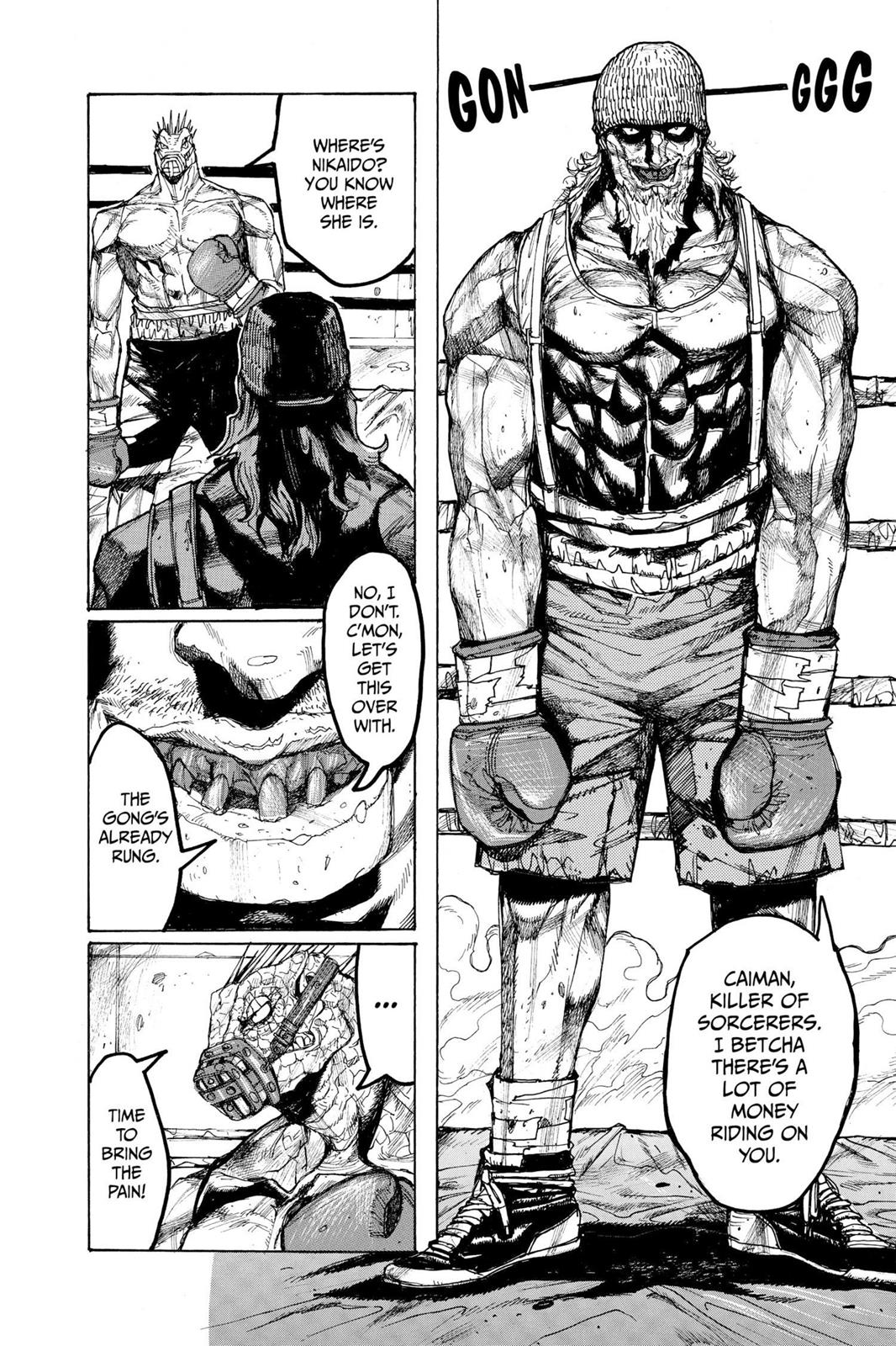 Dorohedoro Manga Chapter 11 page 16 - Competition of the So-Called Underworld