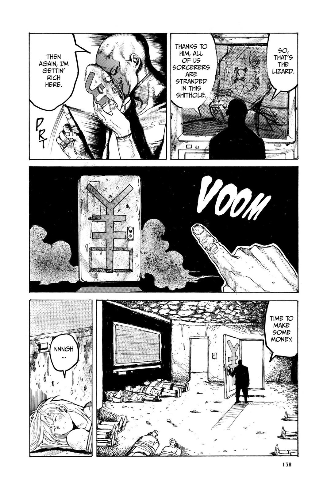 Dorohedoro Manga Chapter 11 page 18 - Competition of the So-Called Underworld