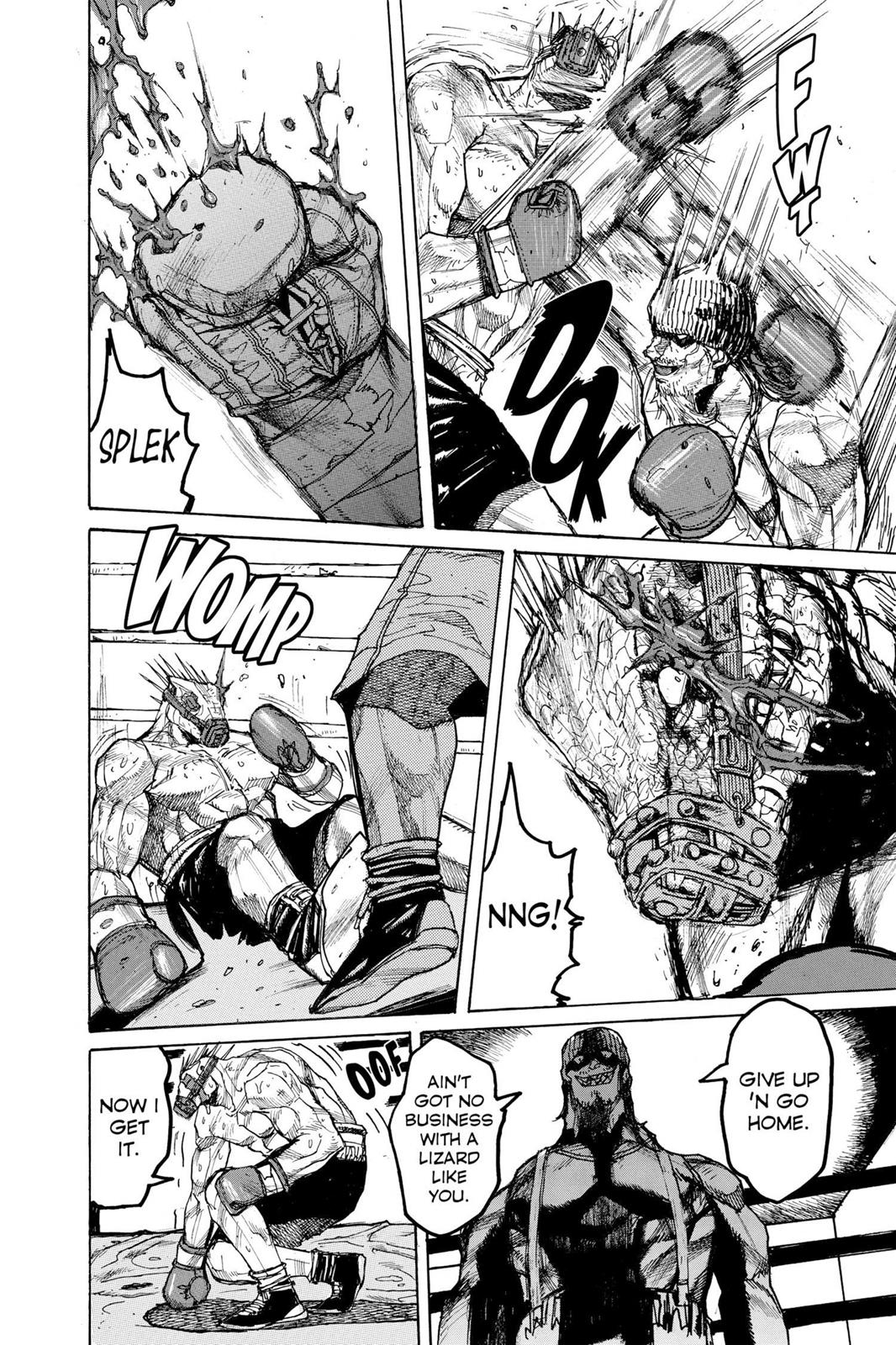 Dorohedoro Manga Chapter 11 page 20 - Competition of the So-Called Underworld