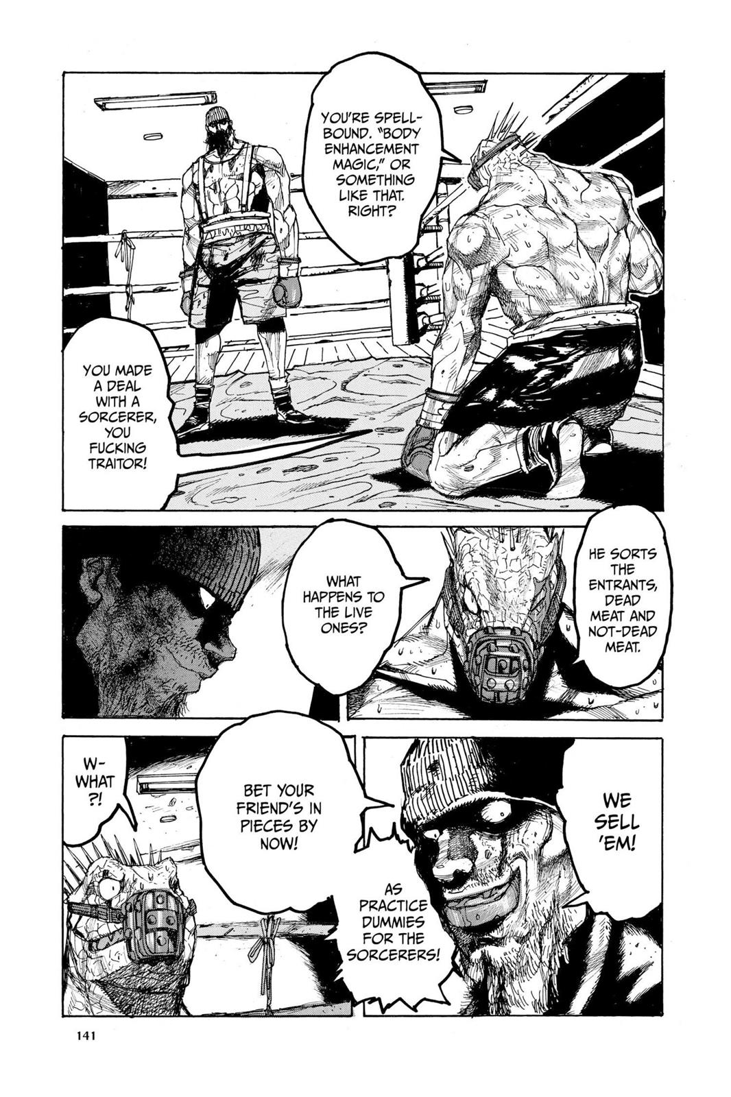 Dorohedoro Manga Chapter 11 page 21 - Competition of the So-Called Underworld