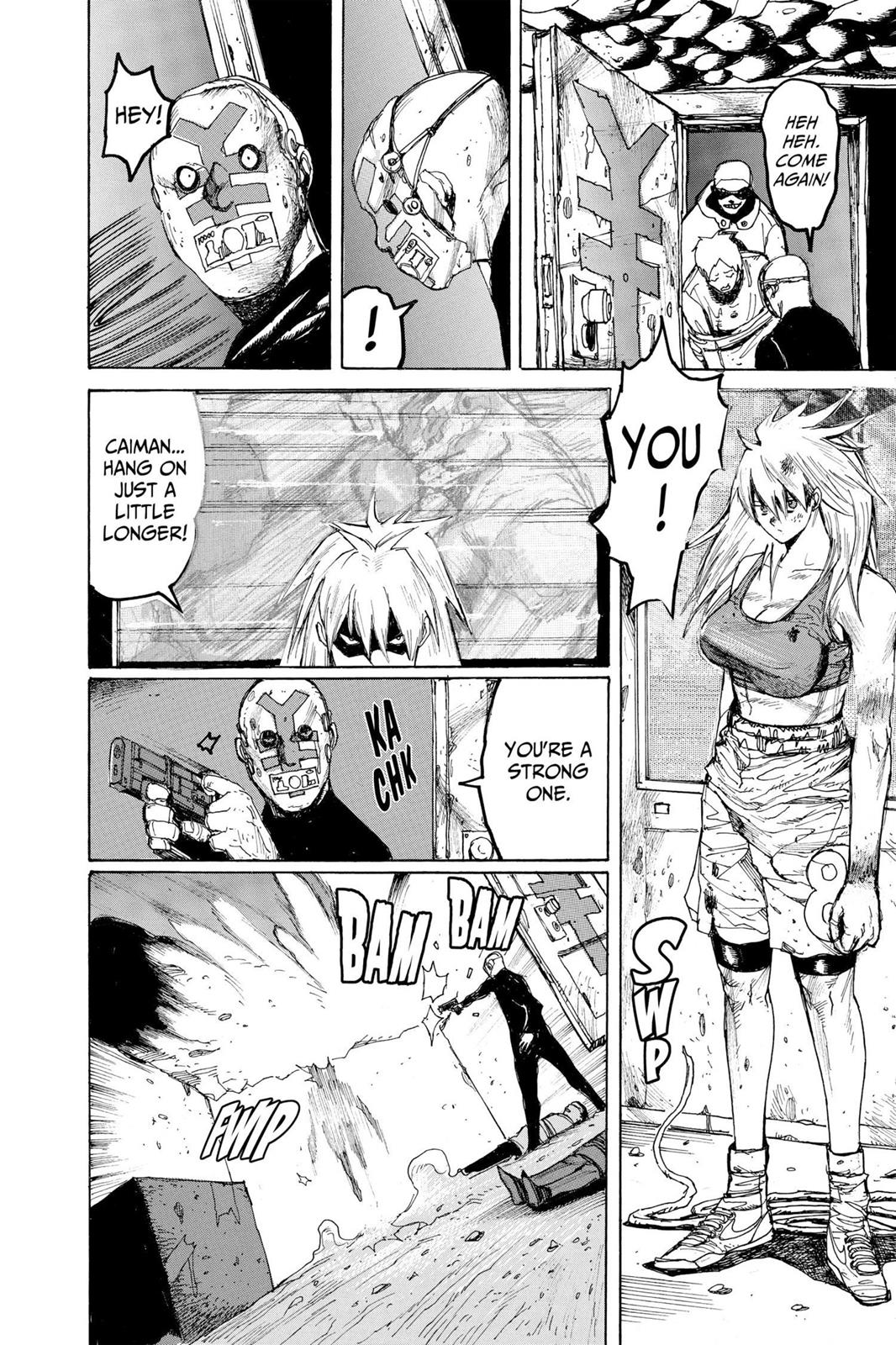 Dorohedoro Manga Chapter 11 page 24 - Competition of the So-Called Underworld
