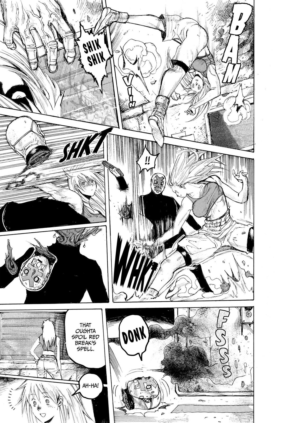 Dorohedoro Manga Chapter 11 page 25 - Competition of the So-Called Underworld