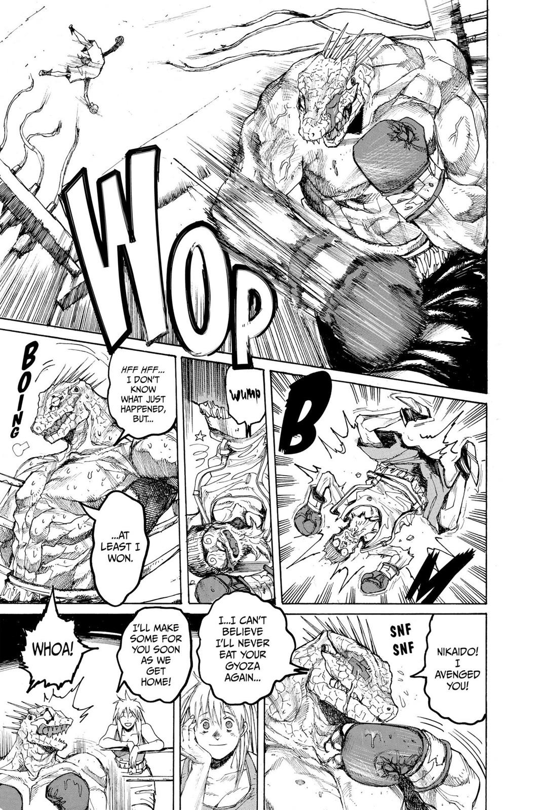 Dorohedoro Manga Chapter 11 page 27 - Competition of the So-Called Underworld