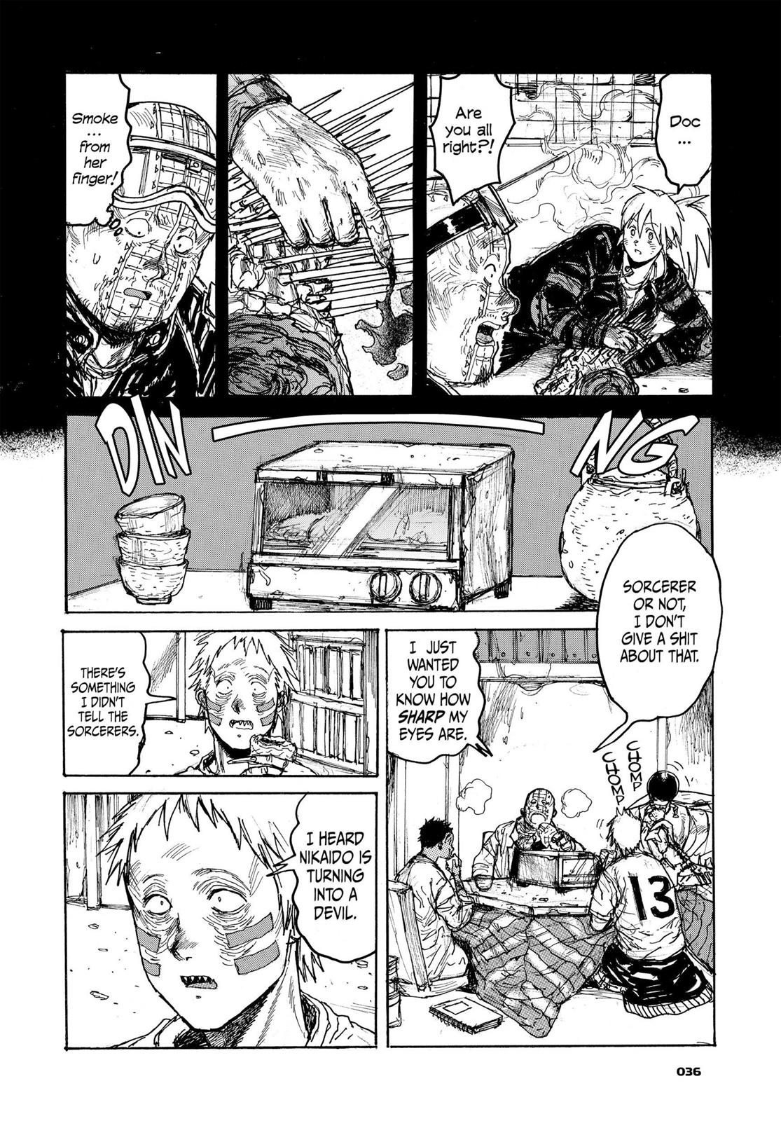 Dorohedoro Manga Chapter 111 page 10 - Castle on the Lake
