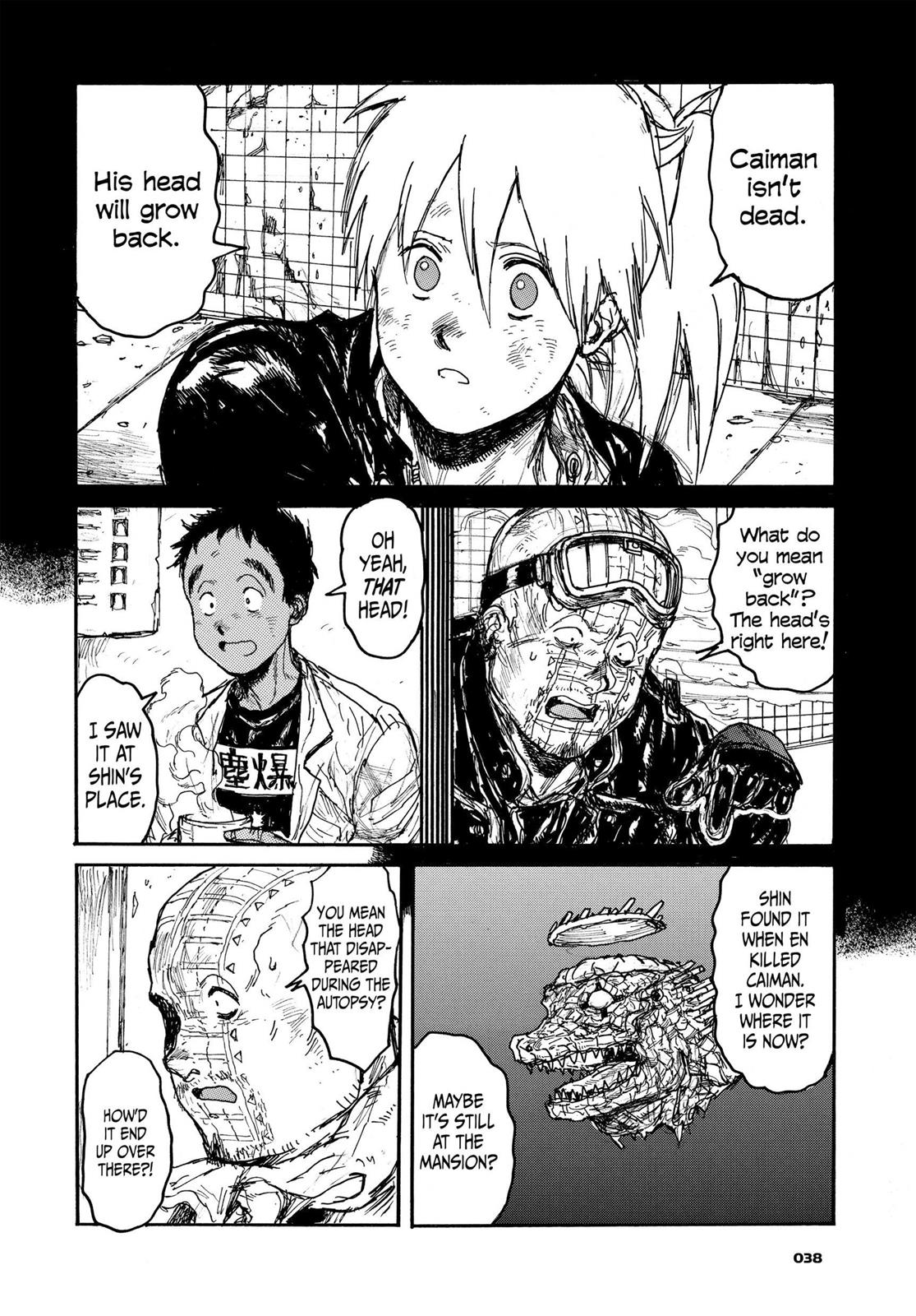 Dorohedoro Manga Chapter 111 page 12 - Castle on the Lake