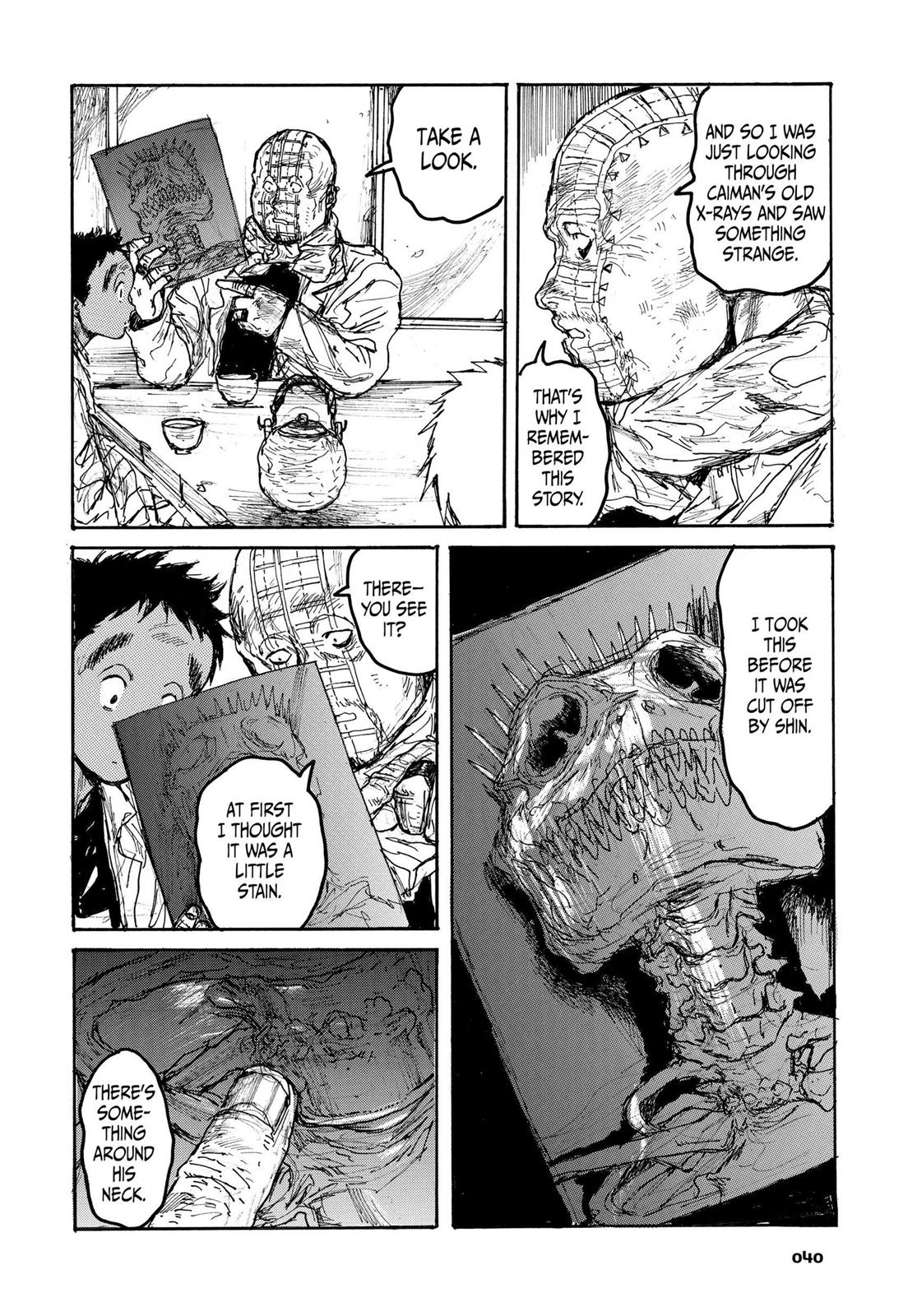 Dorohedoro Manga Chapter 111 page 14 - Castle on the Lake
