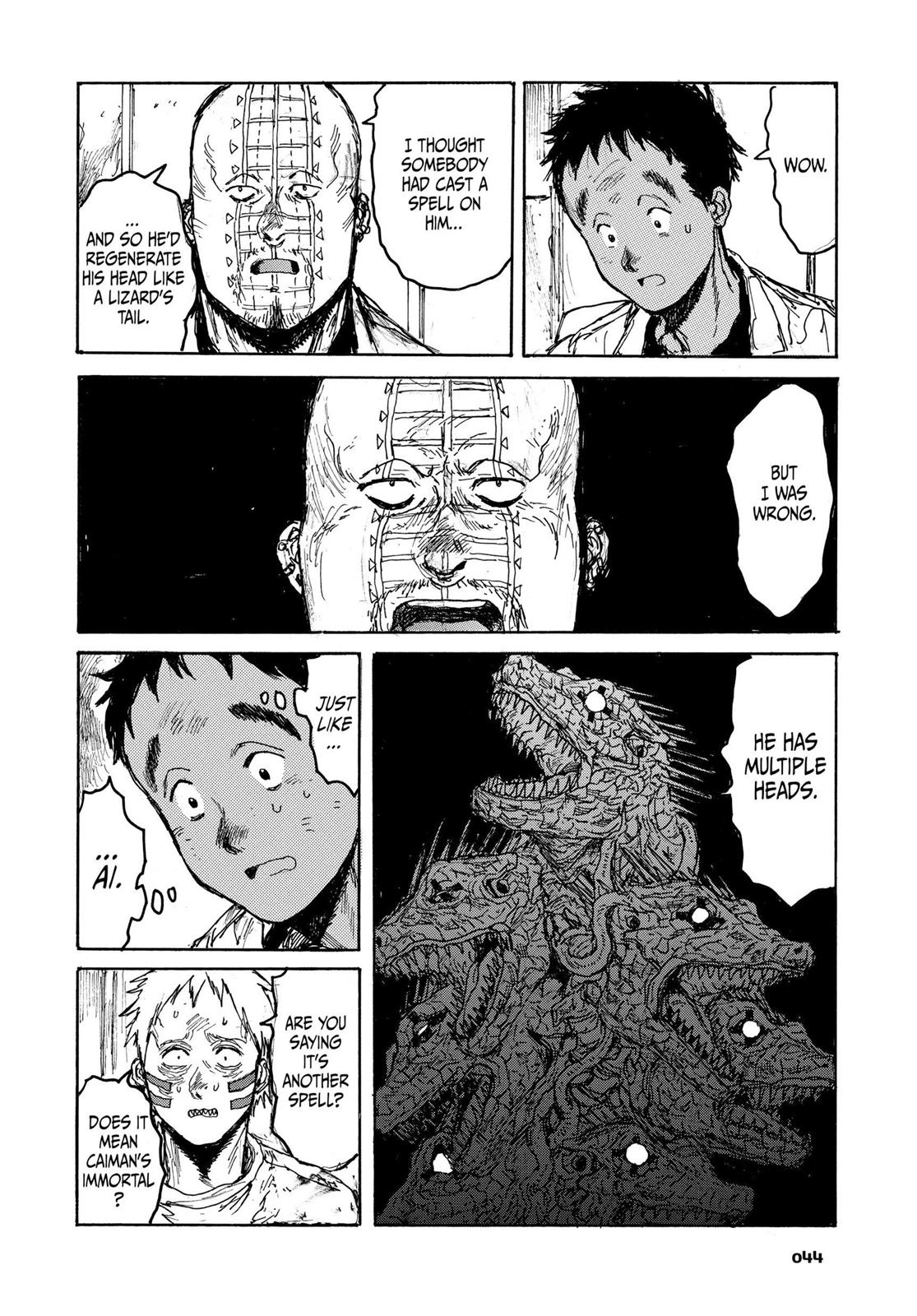 Dorohedoro Manga Chapter 111 page 17 - Castle on the Lake