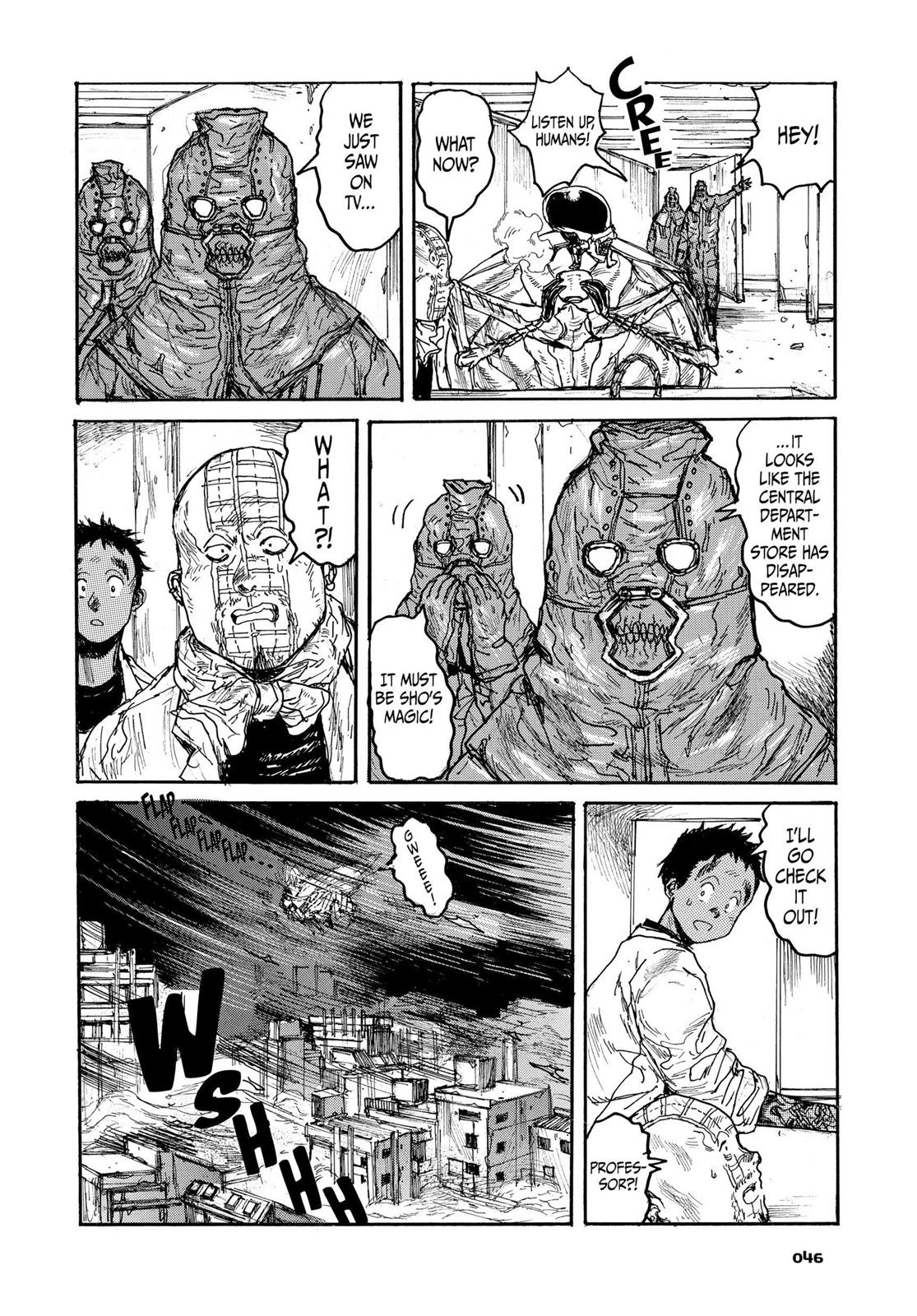 Dorohedoro Manga Chapter 111 page 19 - Castle on the Lake