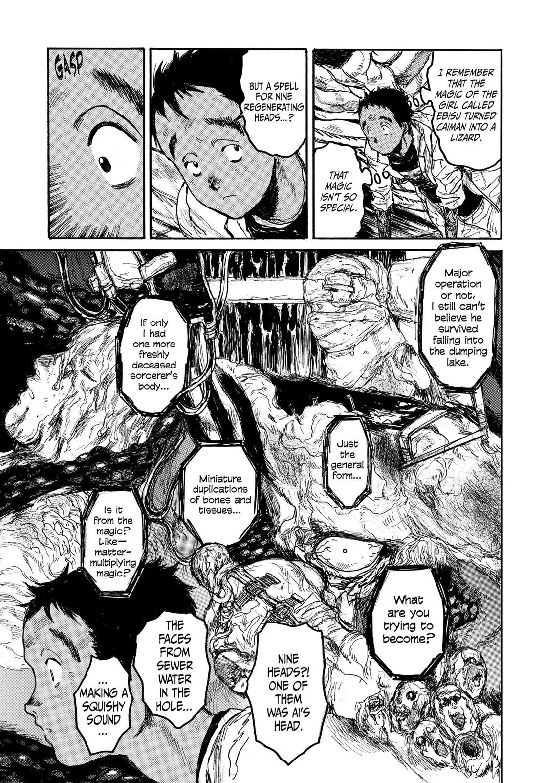 Dorohedoro Manga Chapter 111 page 20 - Castle on the Lake