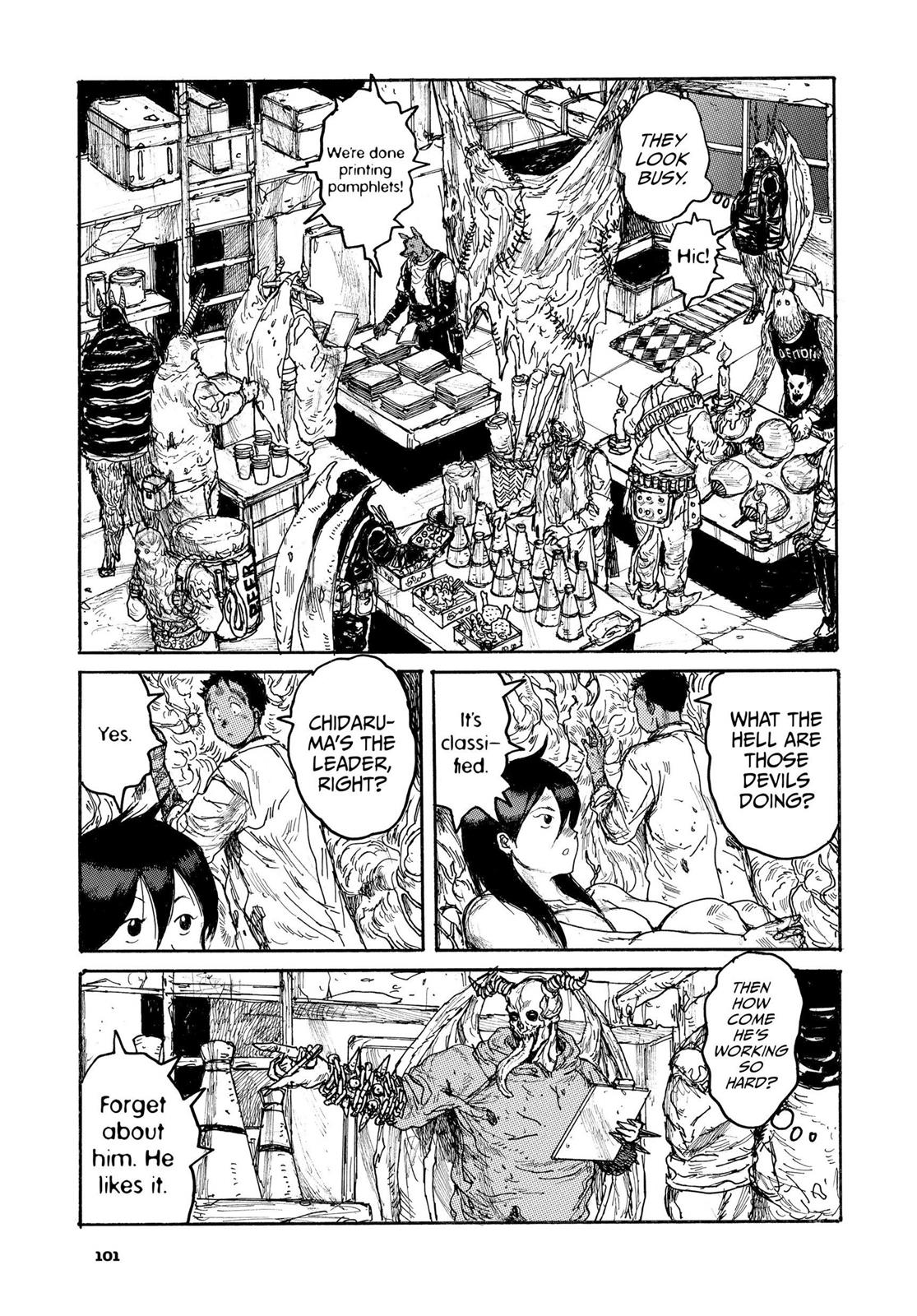 Dorohedoro Manga Chapter 114 page 3 - The Wired Dead