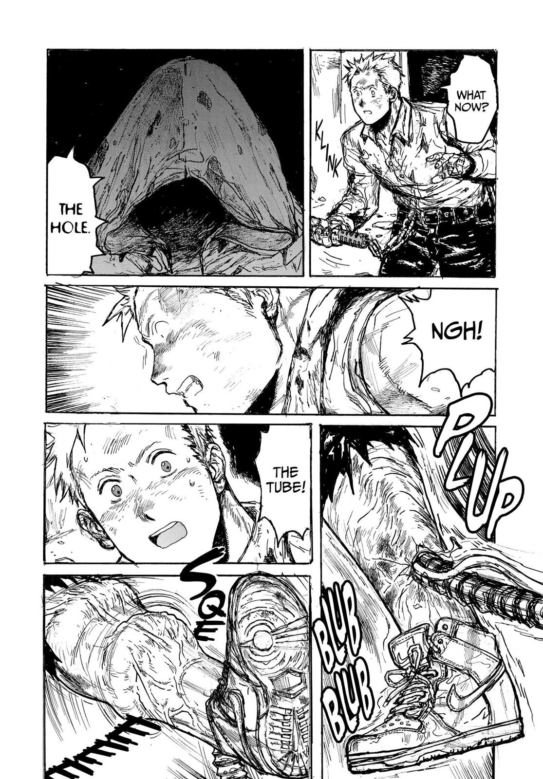 Dorohedoro Manga Chapter 115 page 20 - Cracking Tube