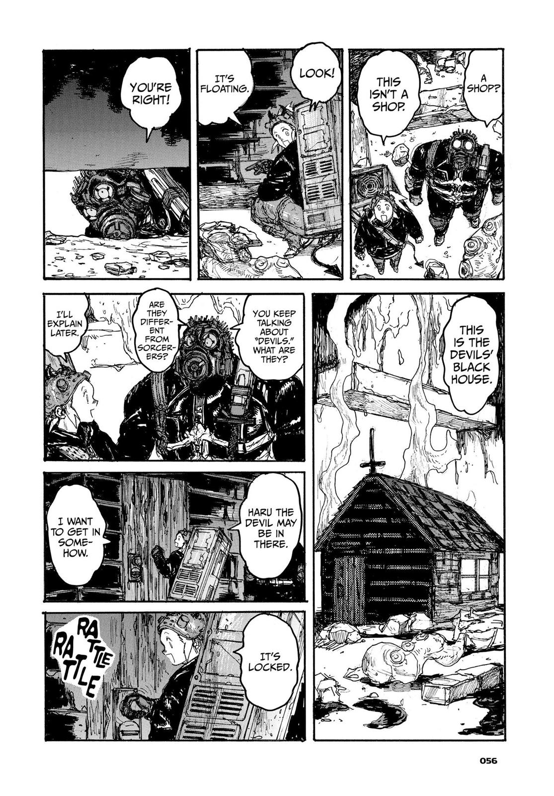 Dorohedoro Manga Chapter 120 page 6 - Biological Renovation