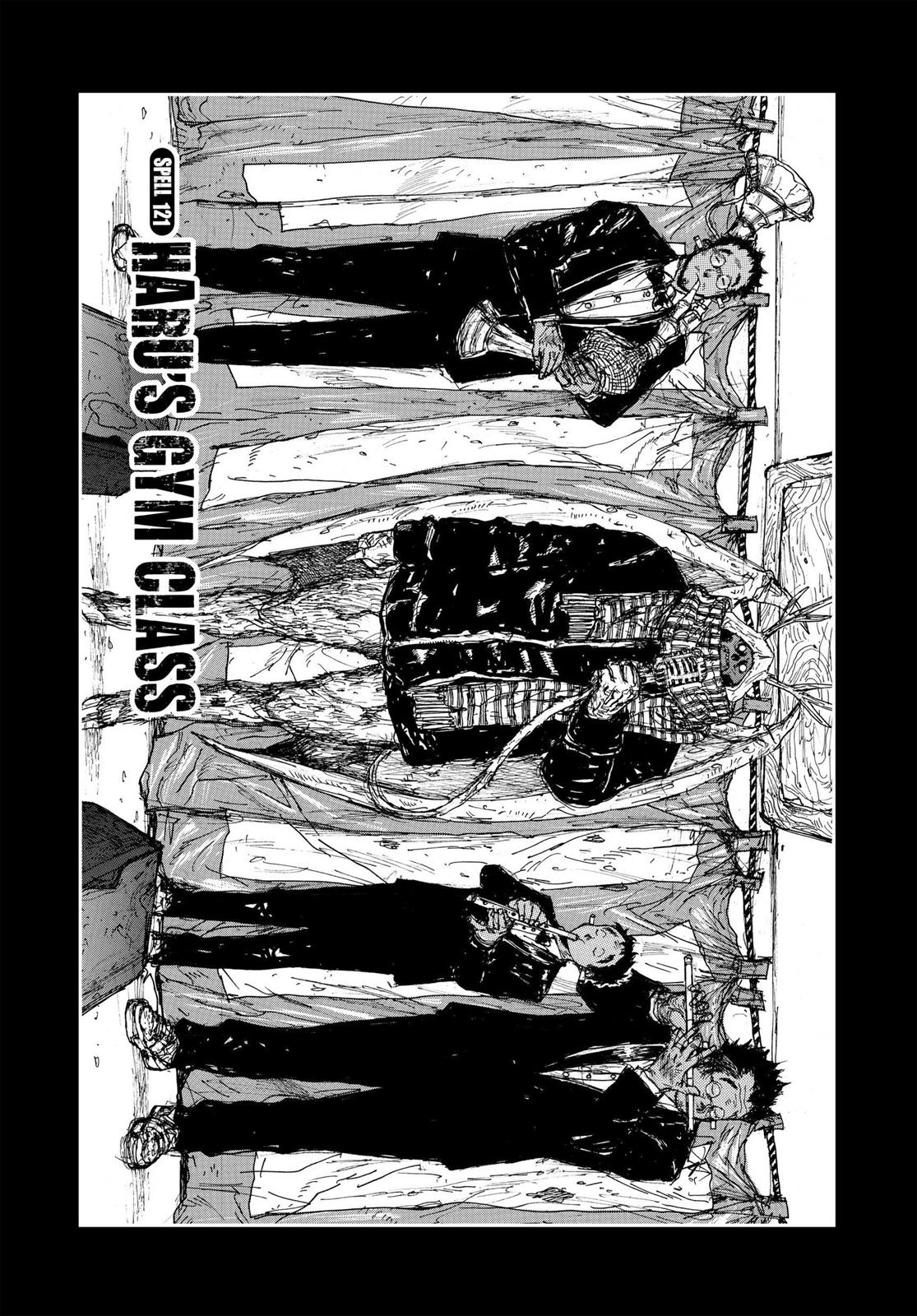 Dorohedoro Manga Chapter 121 page 1 - Haru's Gym Class