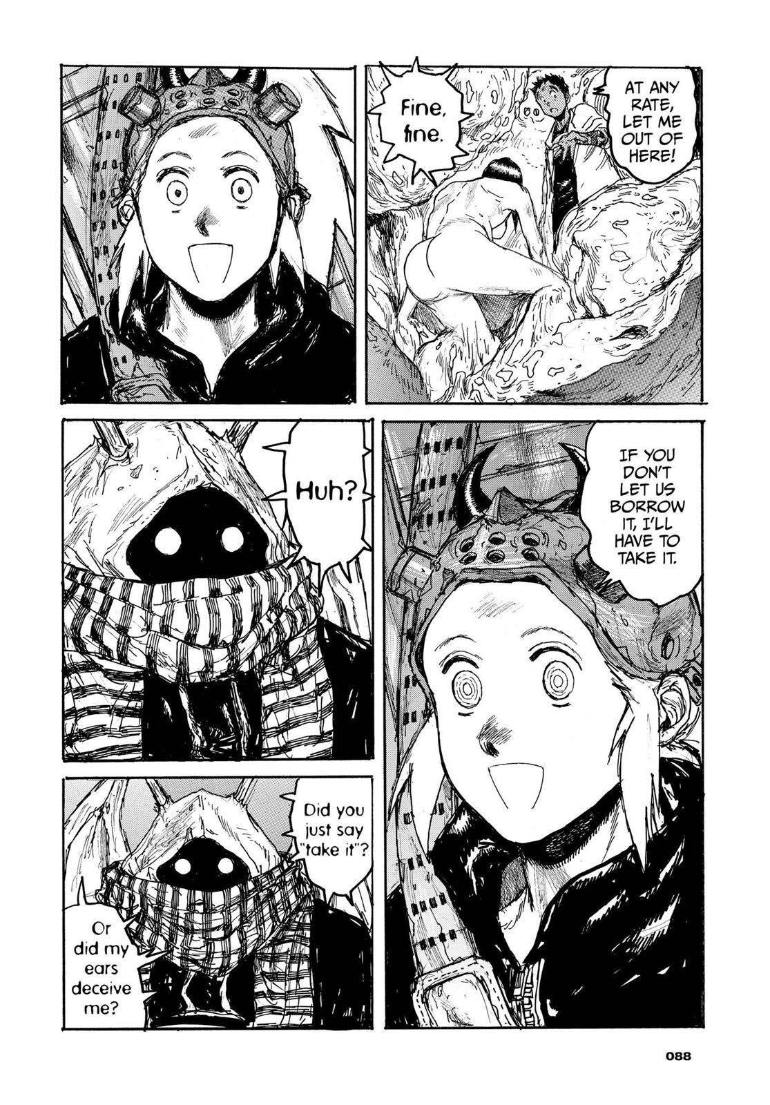 Dorohedoro Manga Chapter 121 page 14 - Haru's Gym Class