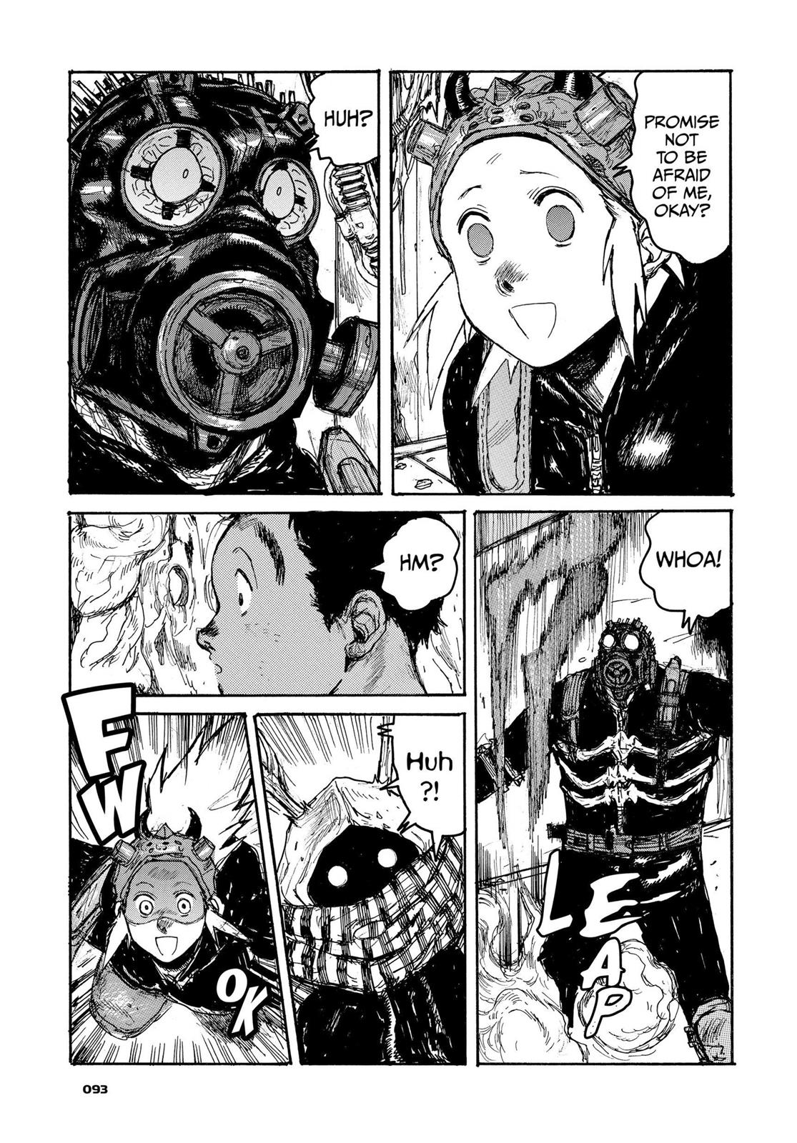 Dorohedoro Manga Chapter 121 page 19 - Haru's Gym Class