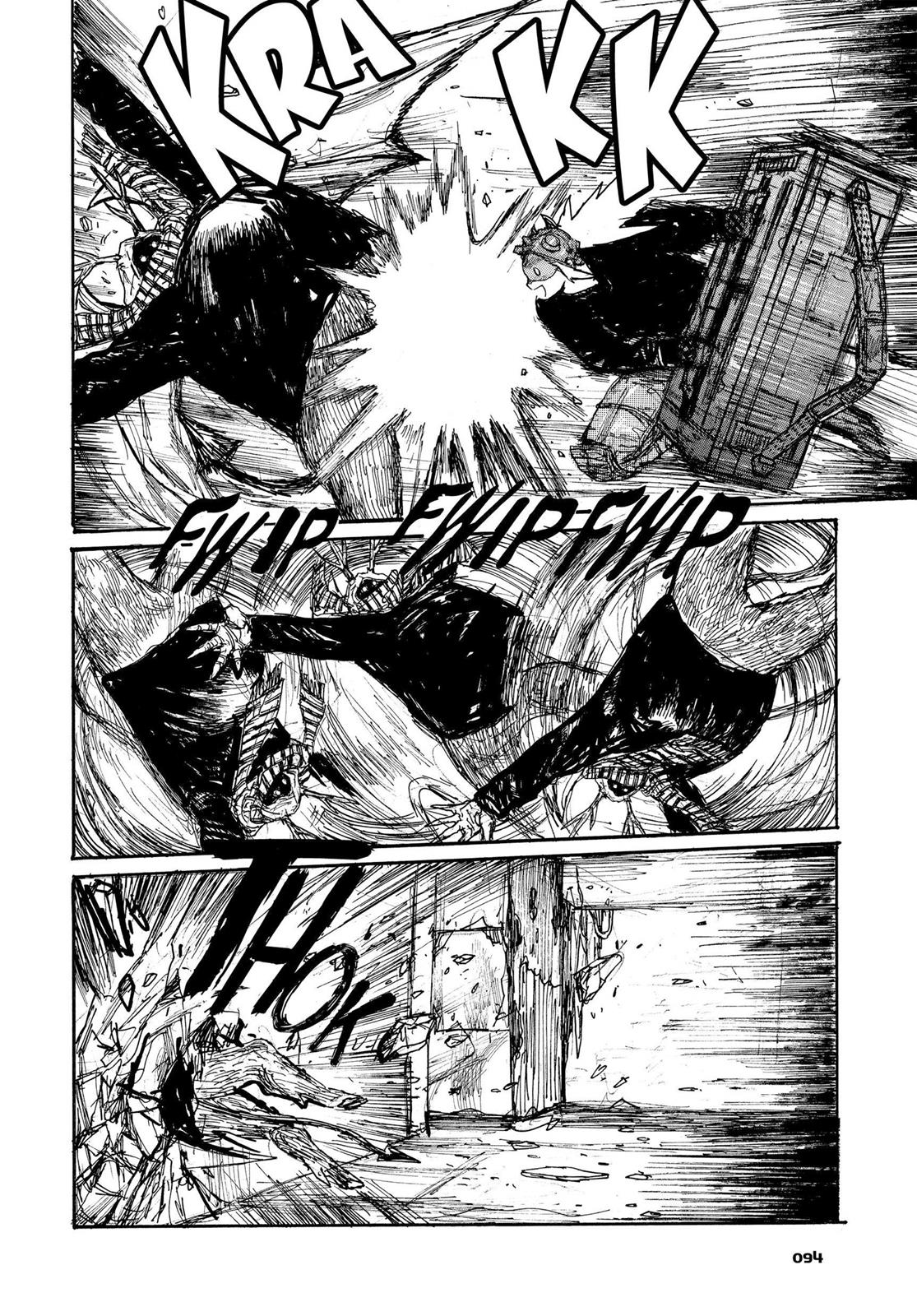 Dorohedoro Manga Chapter 121 page 20 - Haru's Gym Class