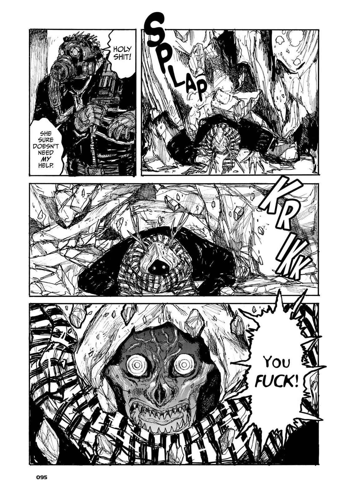 Dorohedoro Manga Chapter 121 page 21 - Haru's Gym Class