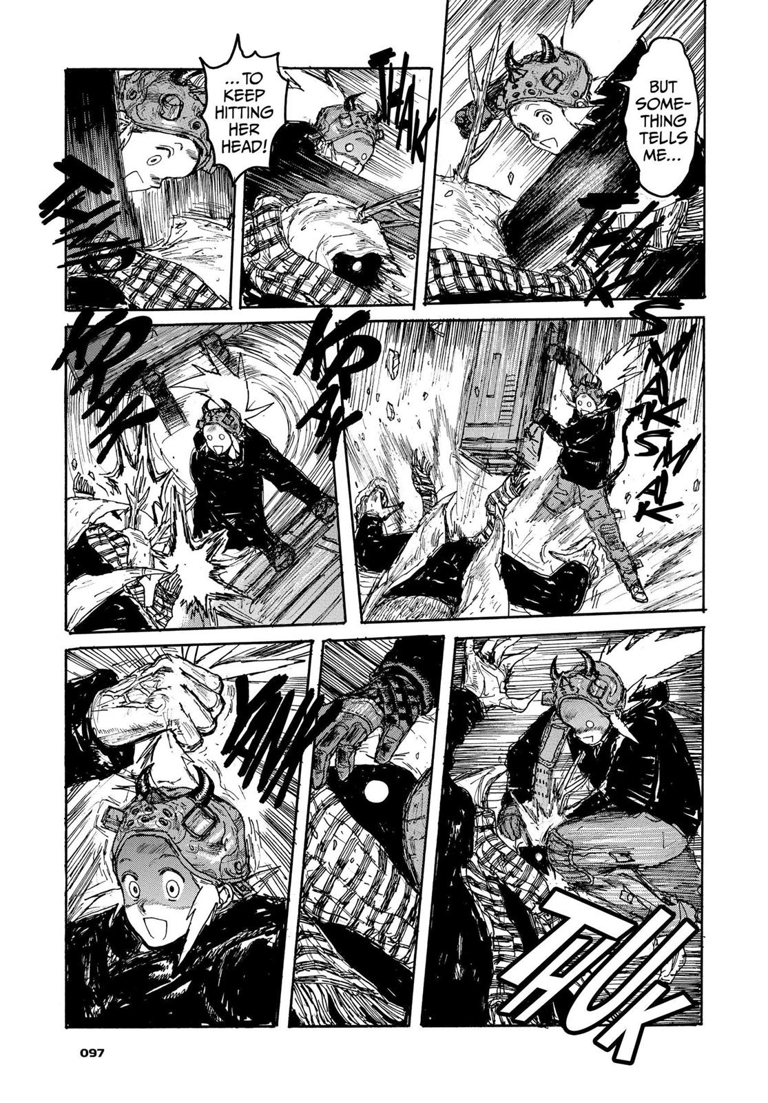 Dorohedoro Manga Chapter 121 page 23 - Haru's Gym Class