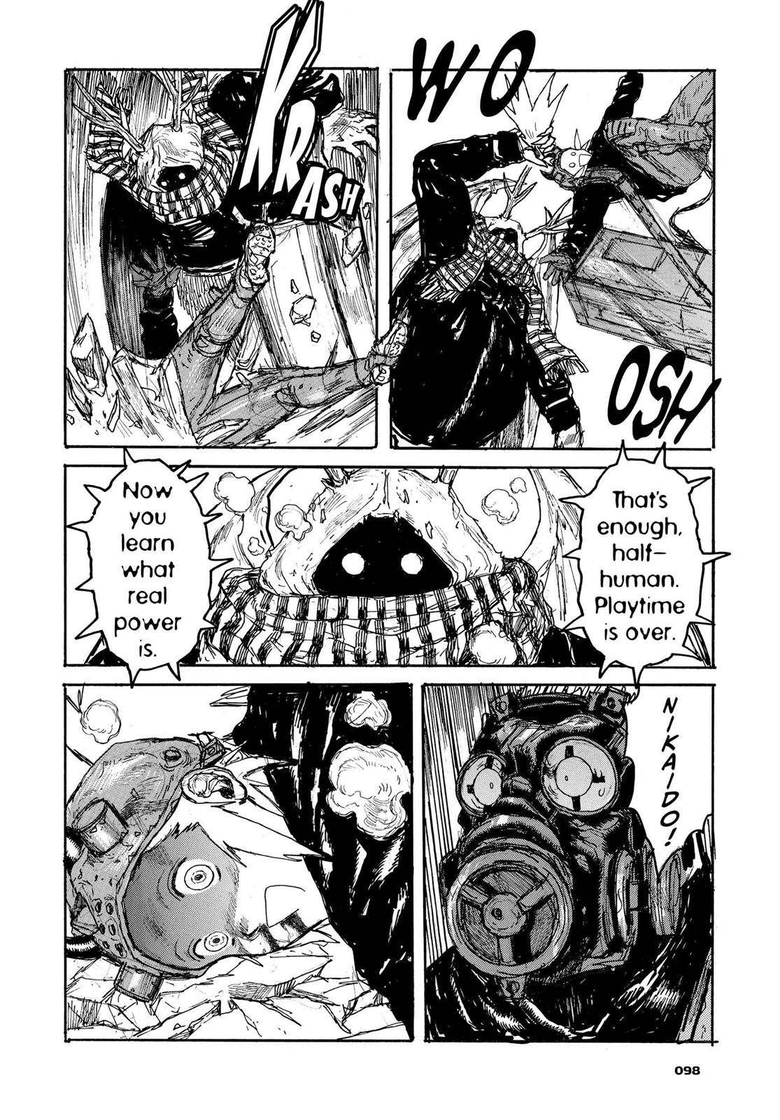 Dorohedoro Manga Chapter 121 page 24 - Haru's Gym Class
