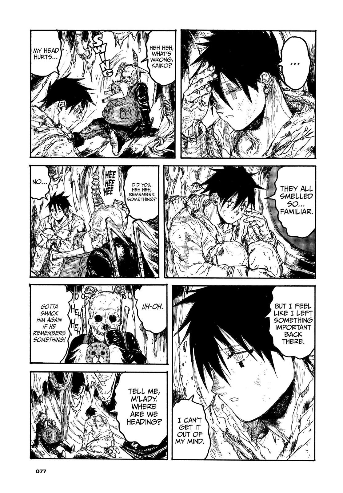 Dorohedoro Manga Chapter 121 page 3 - Haru's Gym Class