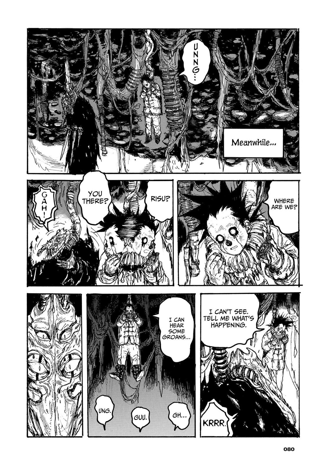 Dorohedoro Manga Chapter 121 page 6 - Haru's Gym Class