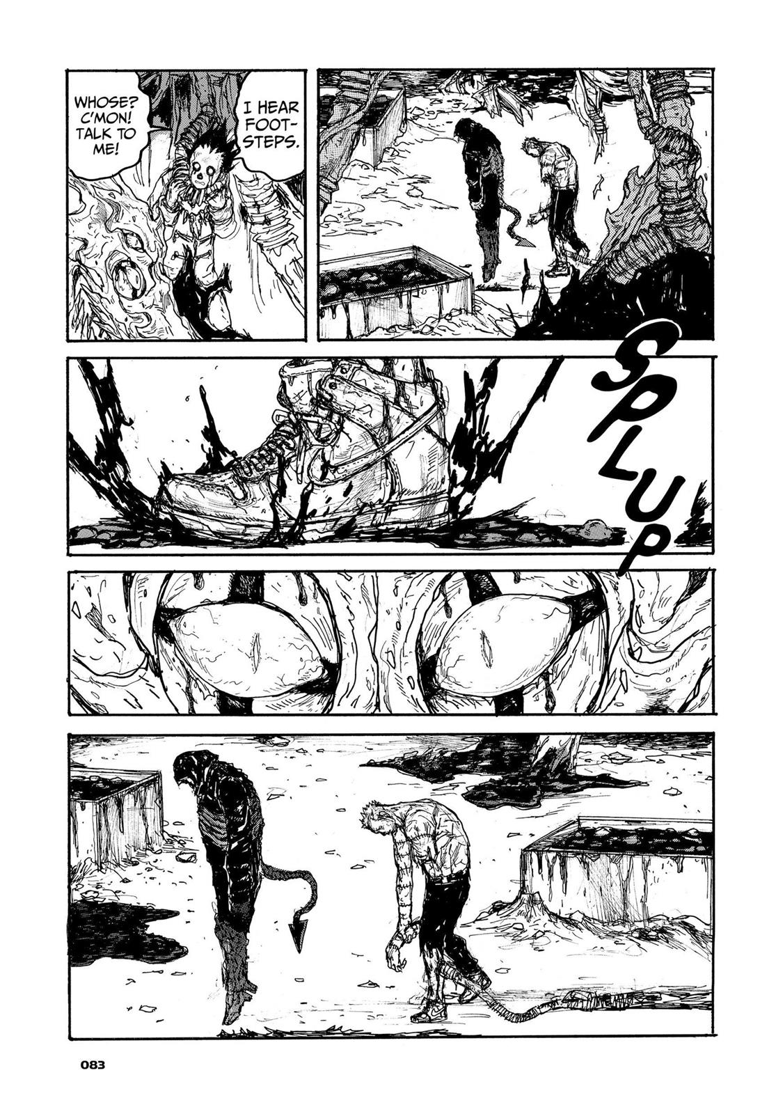 Dorohedoro Manga Chapter 121 page 9 - Haru's Gym Class