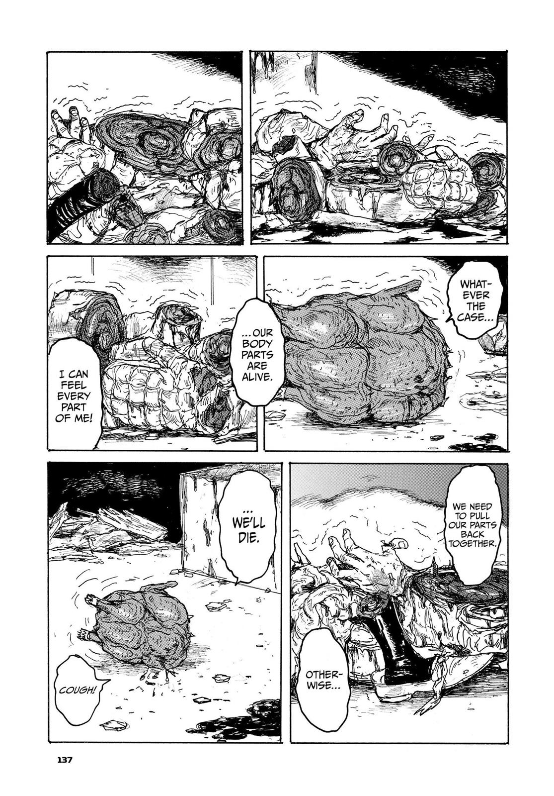 Dorohedoro Manga Chapter 123 page 15 - Rolling Heads